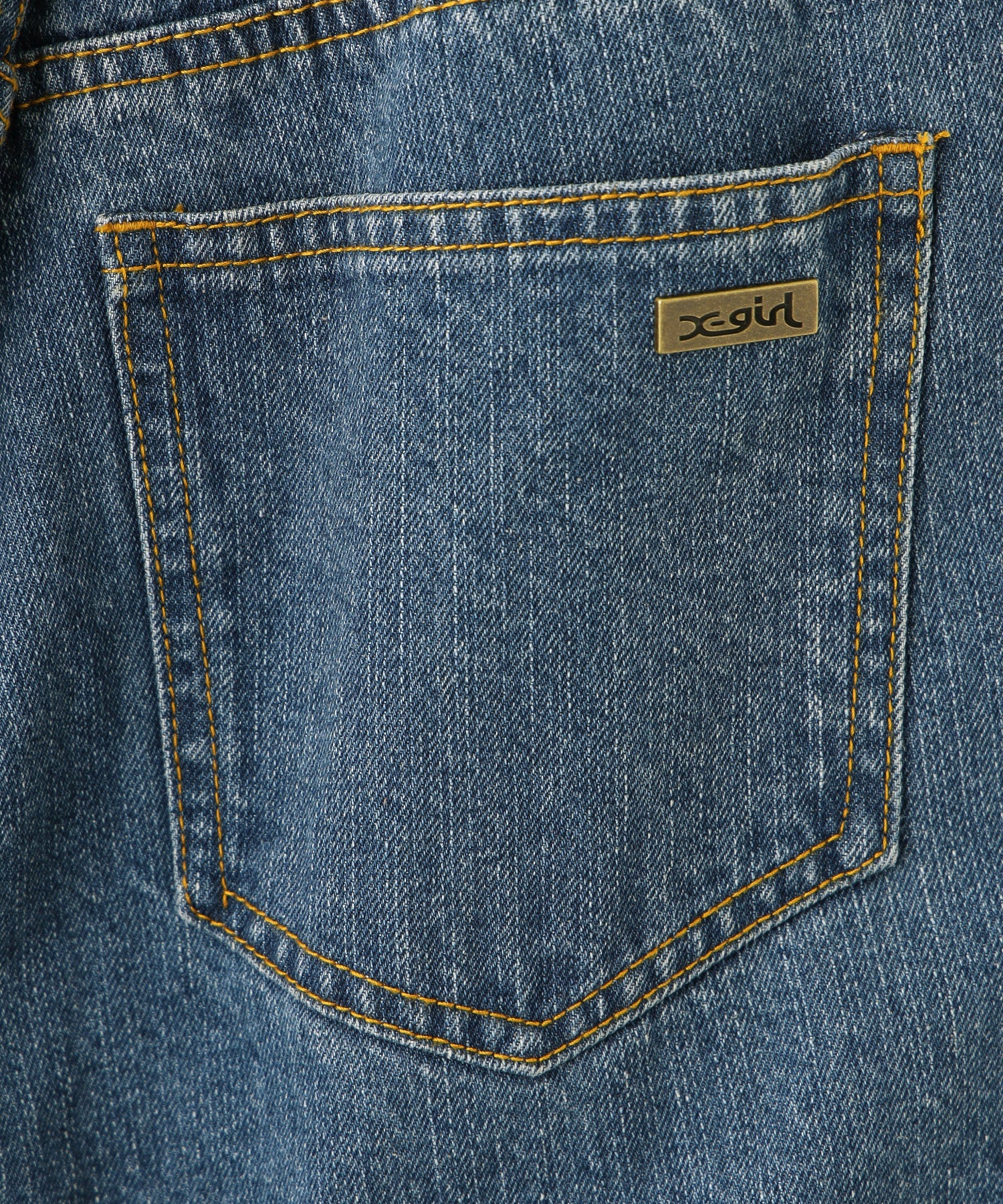 GRADIENT DENIM EASY PANTS