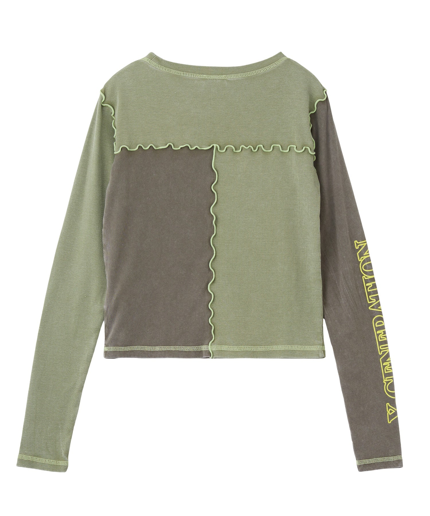 FADED REMAKE STYLE L/S COMPACT TOP