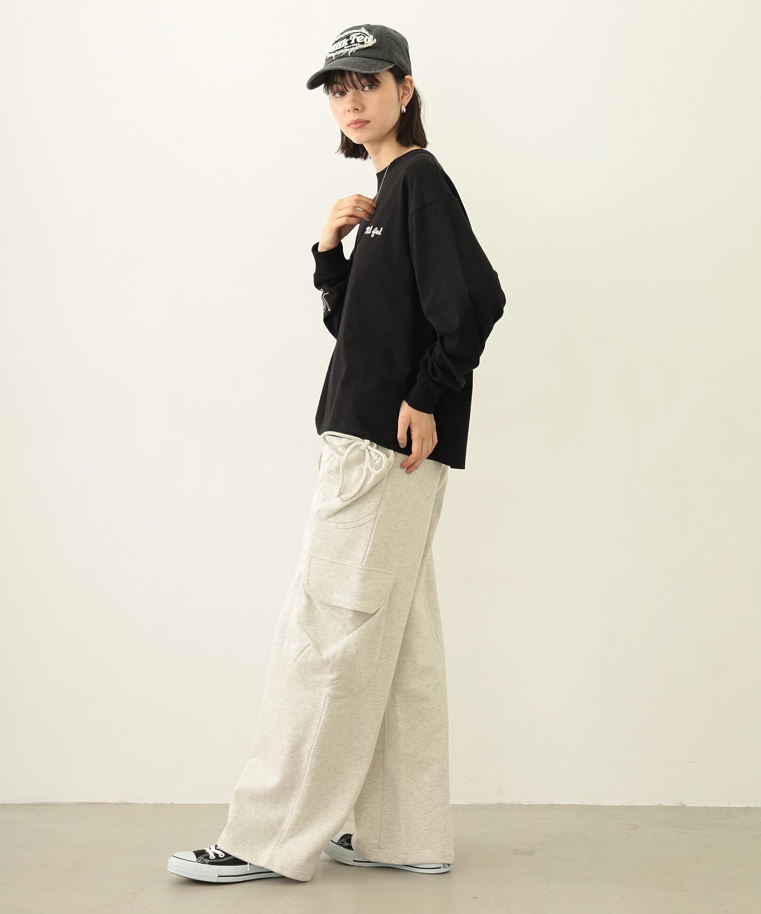 ICING LOGO WIDE L/S TEE