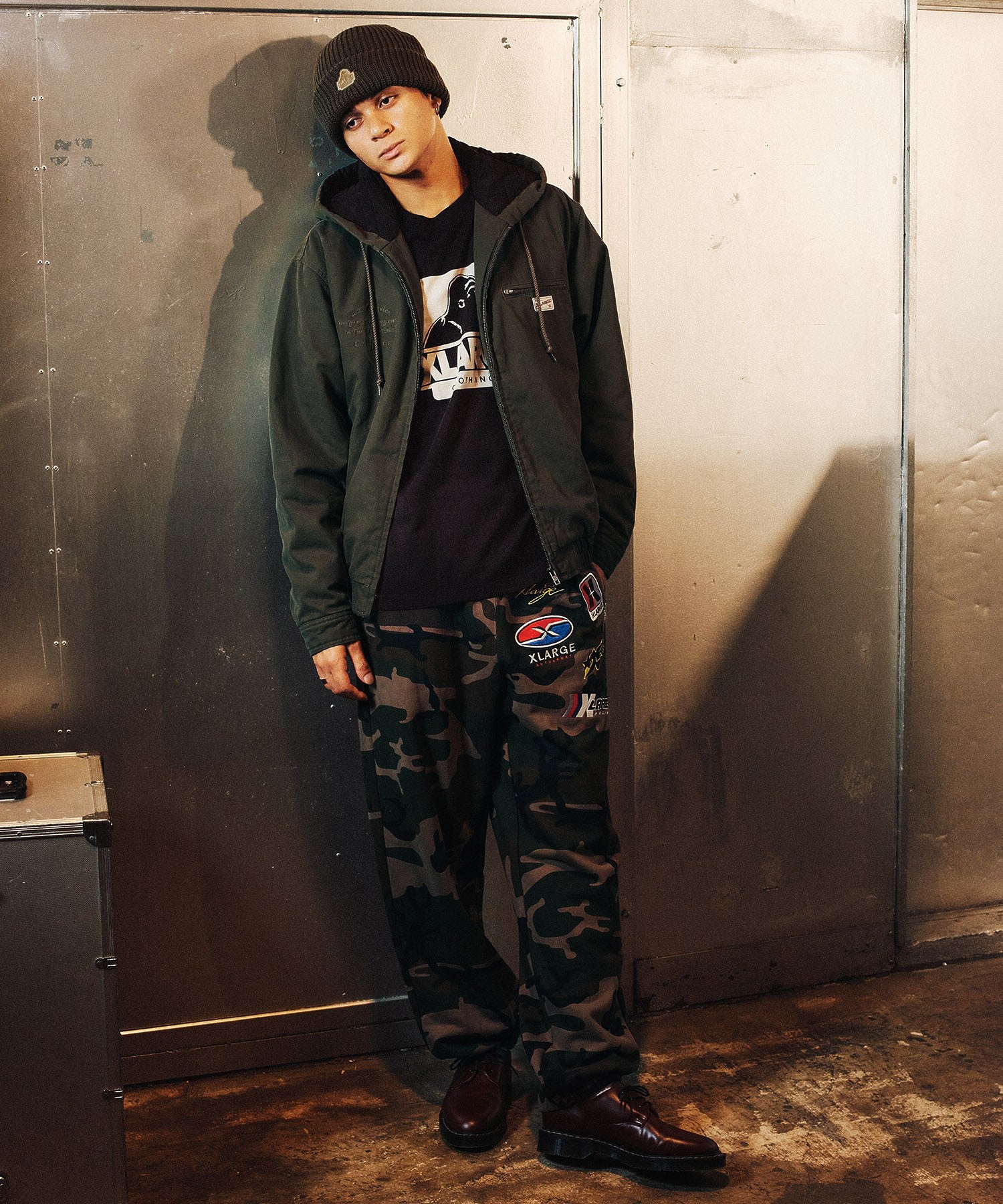 HOODED UTILITY JACKET