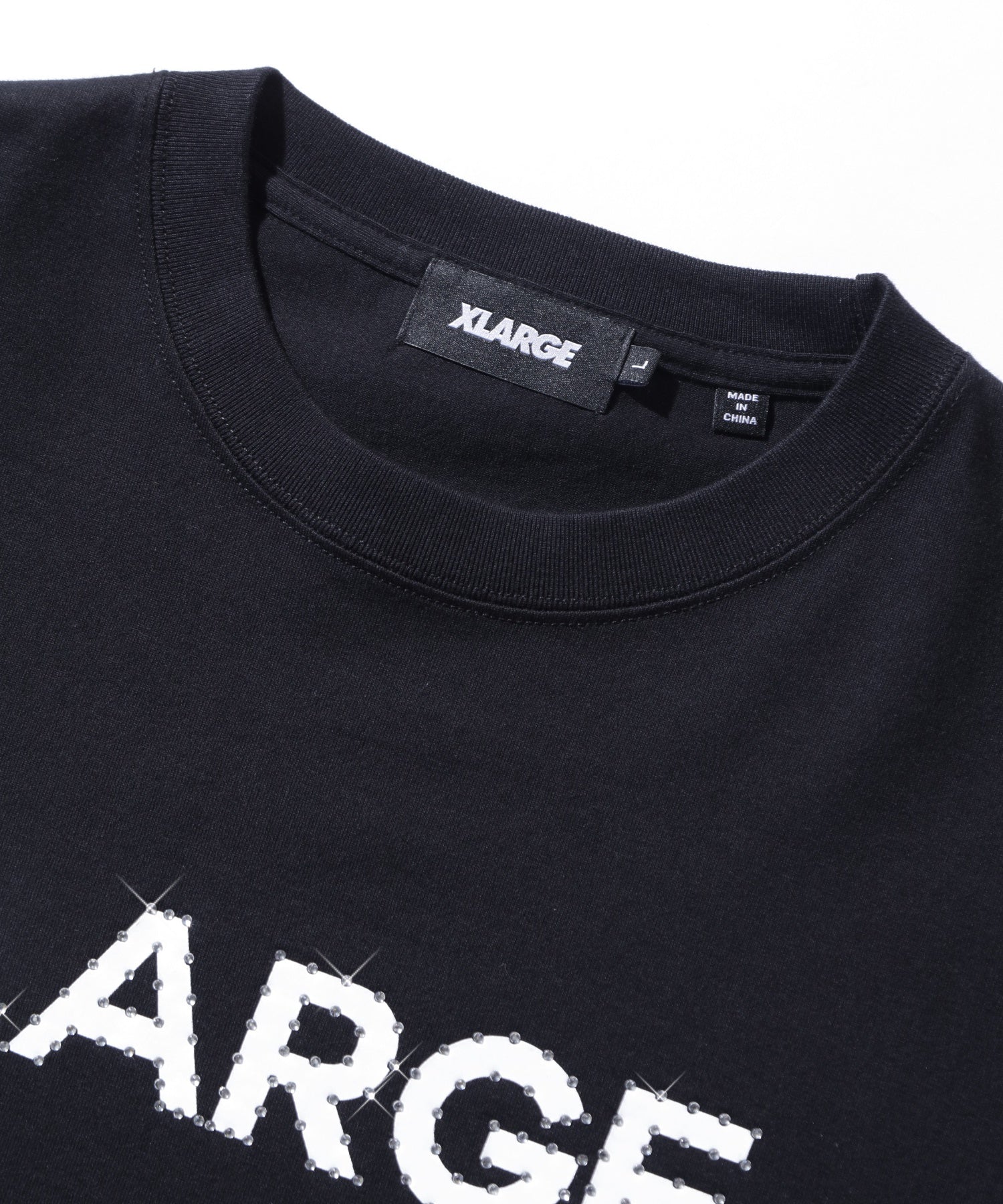 RHINESTONE LOGO S/S TEE