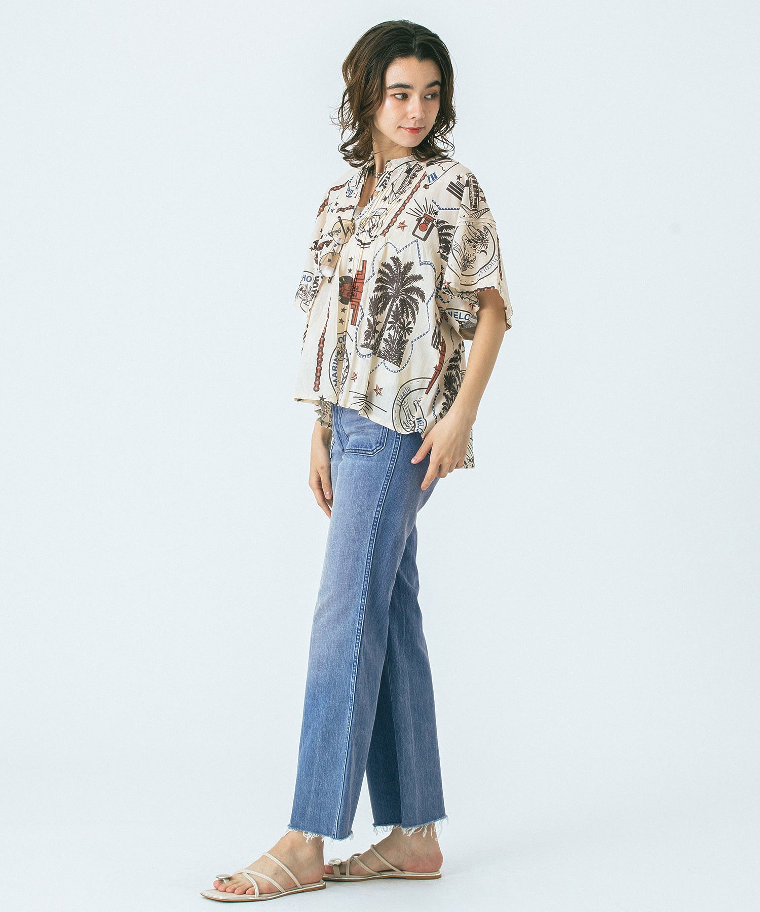 model:172cm 着用サイズ:S