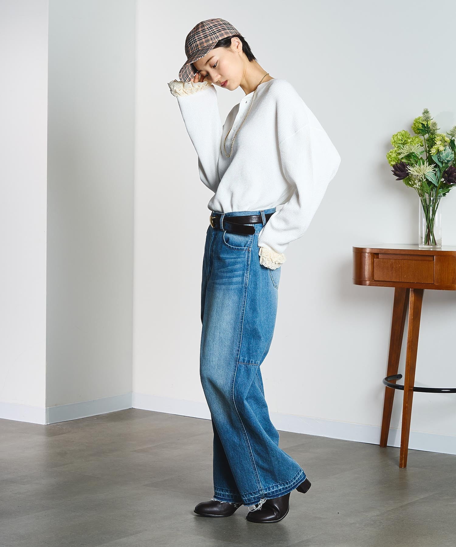 model:166cm 着用サイズ:S