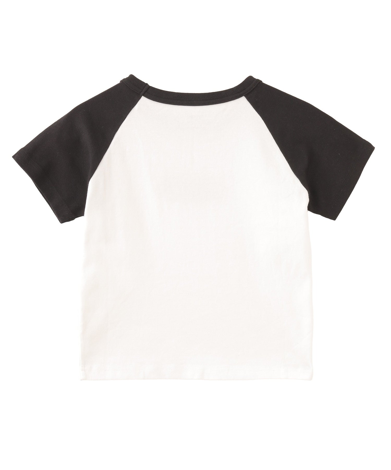 OVAL LOGO EMBROIDERY RAGLAN S/S BABY TEE