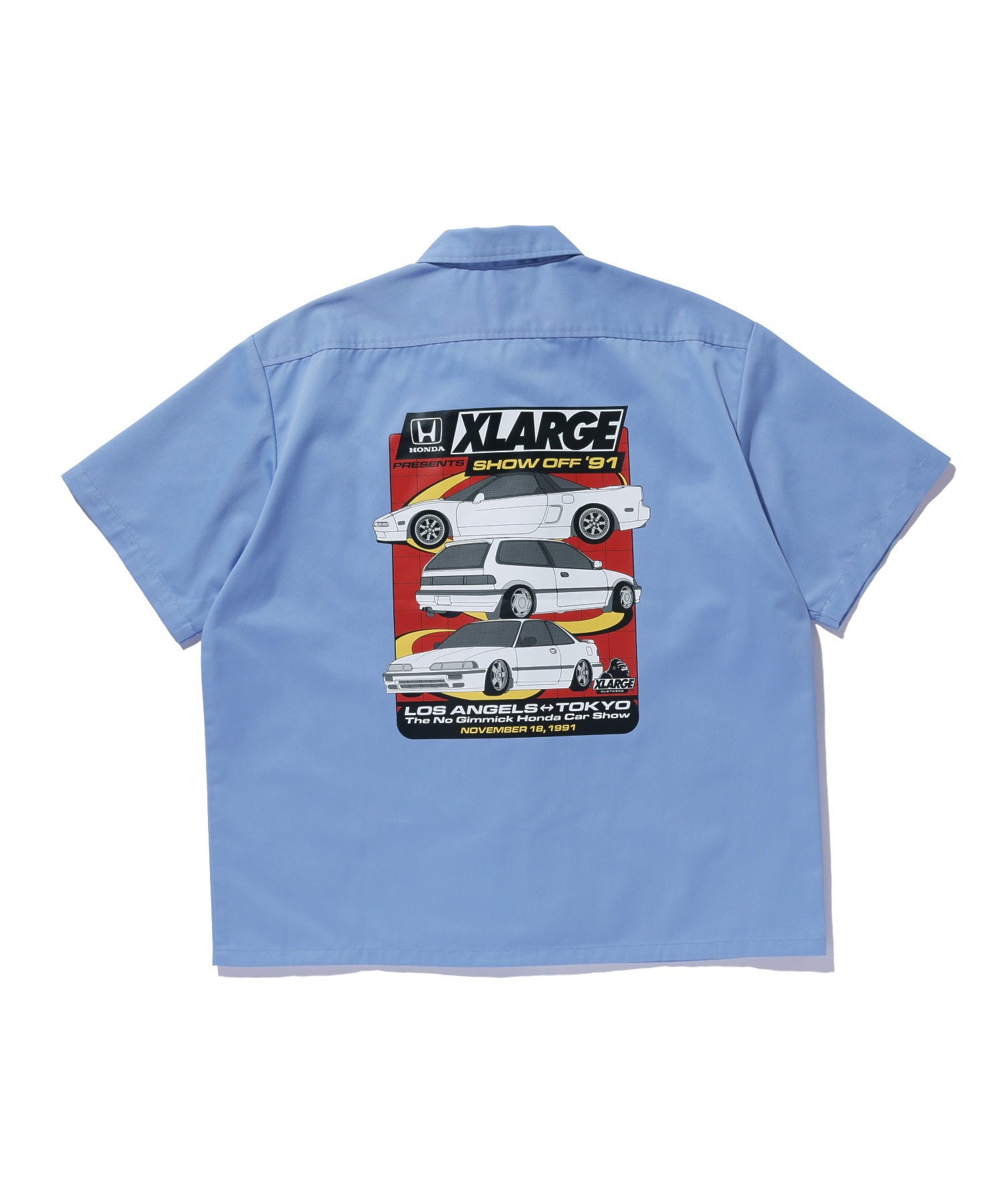 XLARGE×Honda SHOWOFF S/S WORK SHIRT