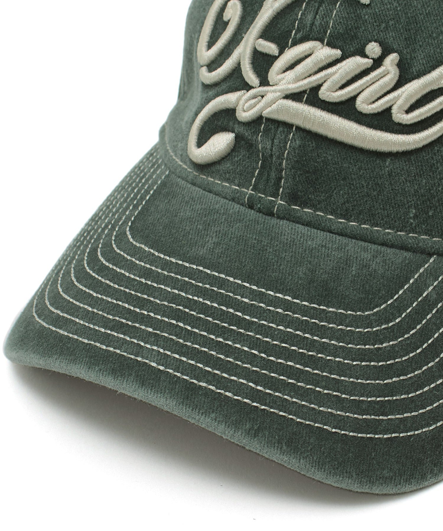 BICOLOR STITCH FADED 6PANEL CAP
