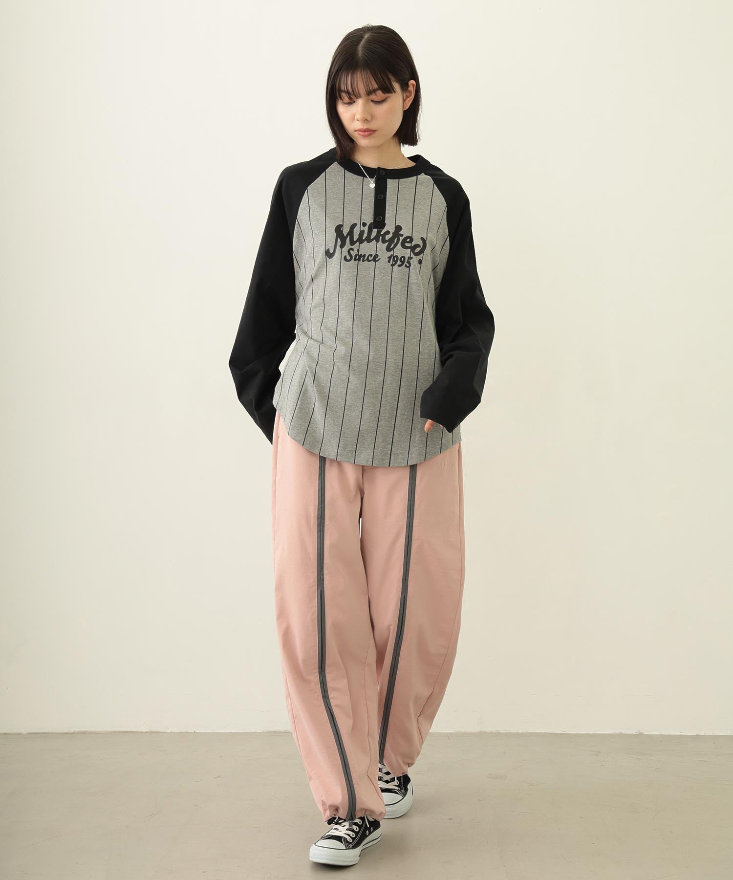 FRONT LINE ZIP UP PANTS