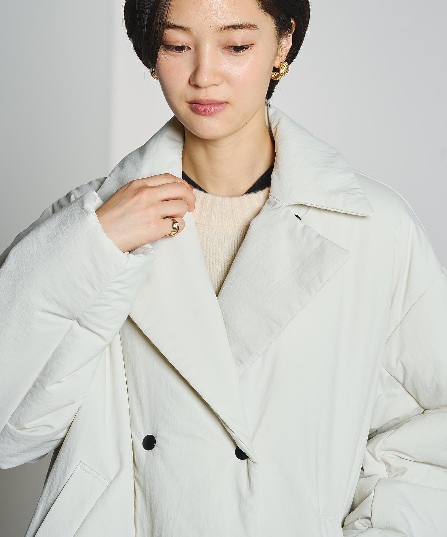 PADDED TAILORED COAT