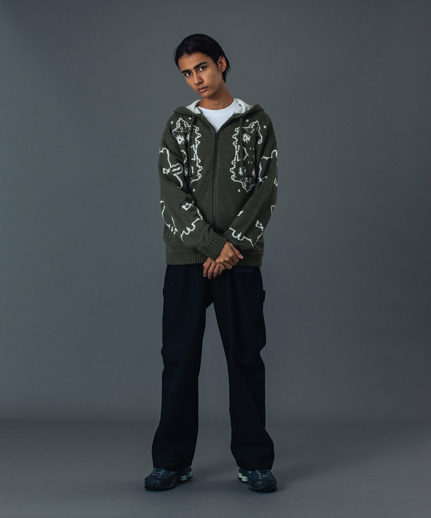 PATCHED OLD ENGLISH PAINTER PANTS