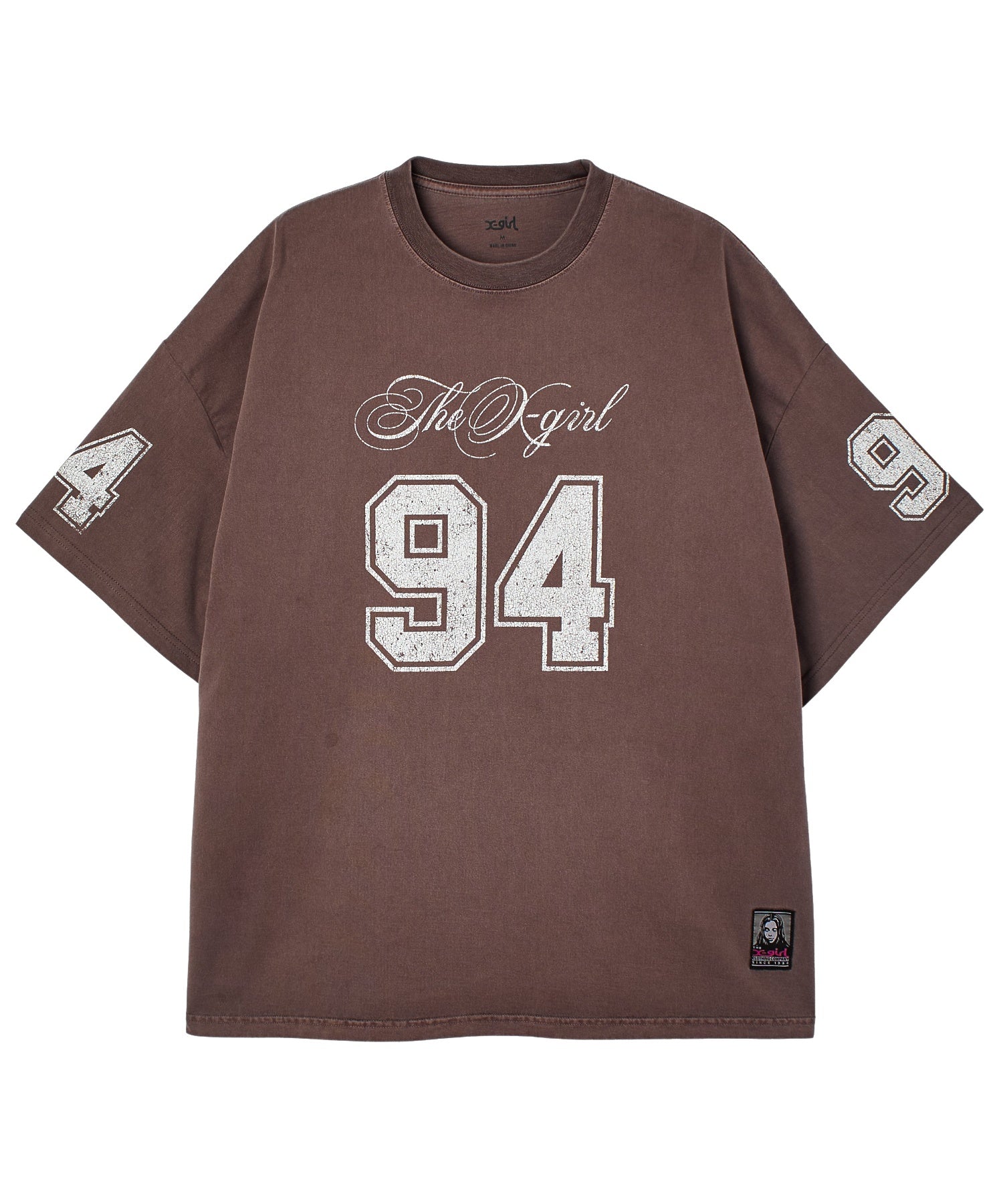 FADED NUMBER S/S BIG TEE DRESS