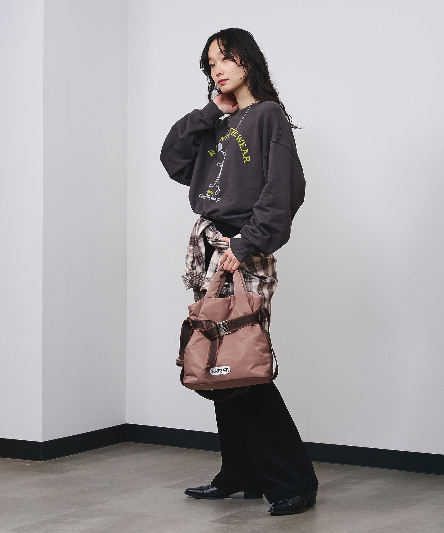 model:161cm 着用サイズ:ONE SIZE