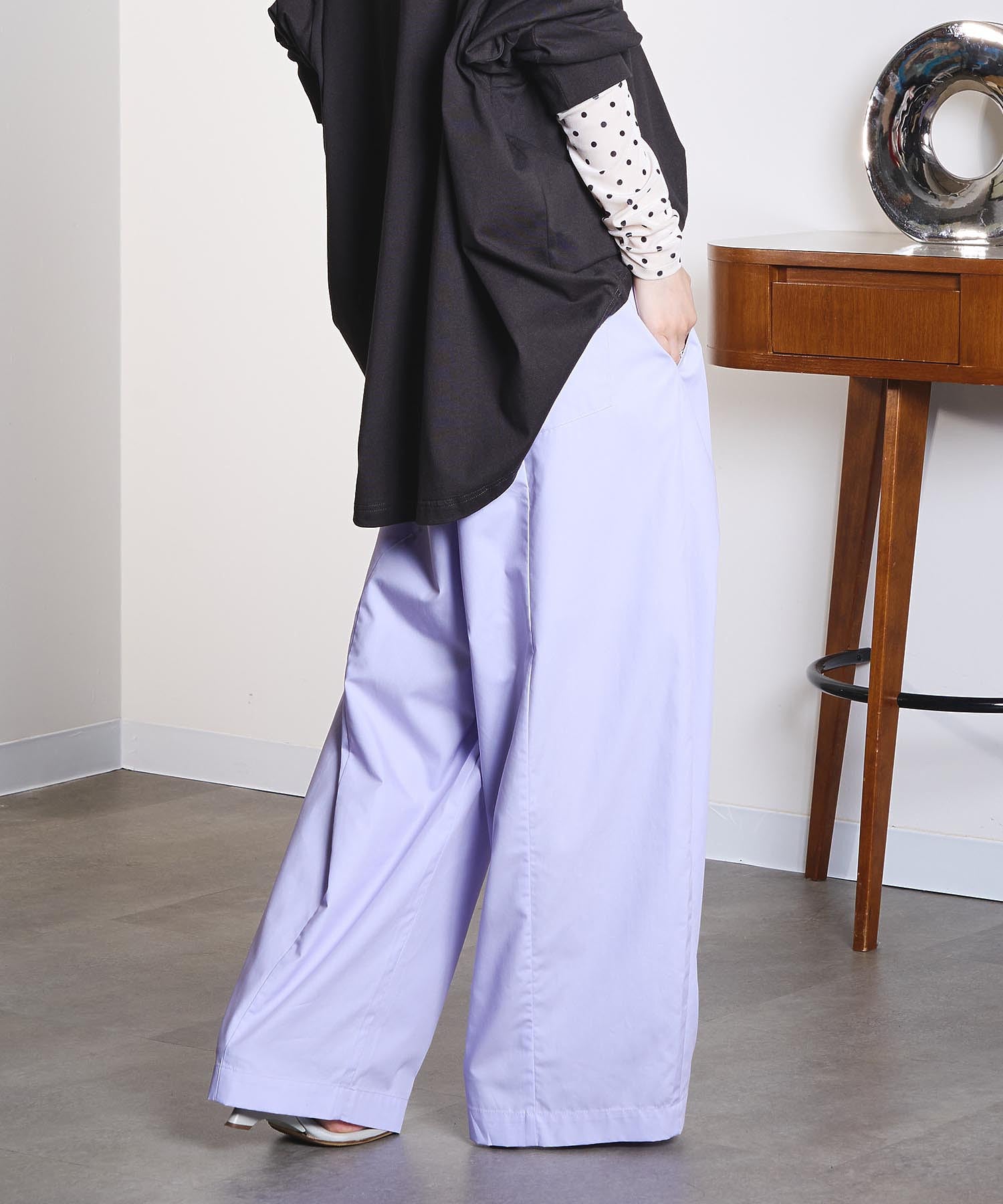 model:163cm 着用サイズ:M