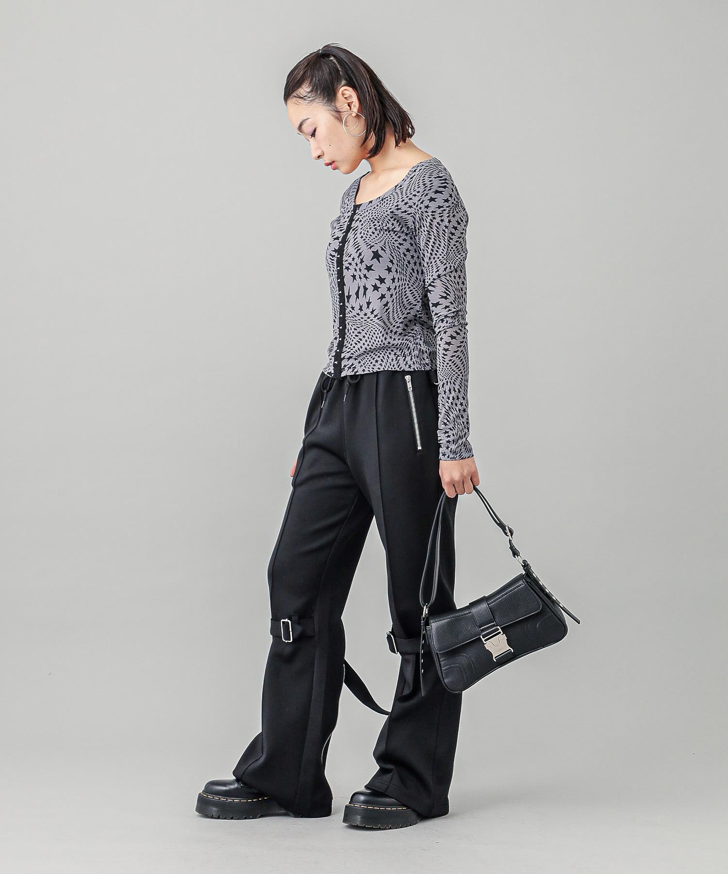 DISTORTED STARS COMAPCT CARDIGAN