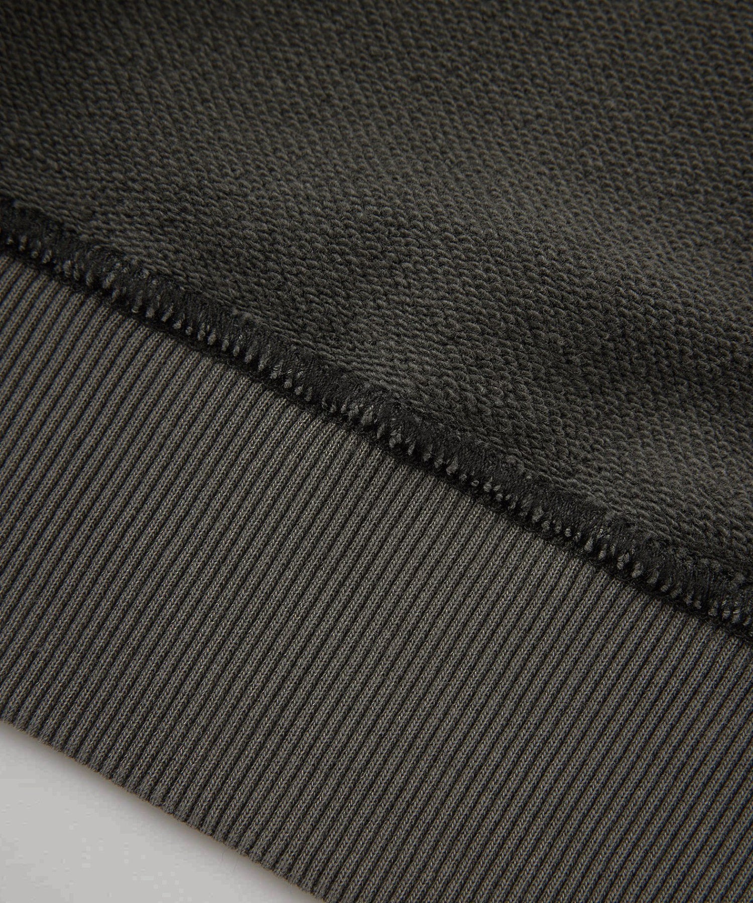 MIX LOGO & FACE FADED CREWNECK SWEAT TOP