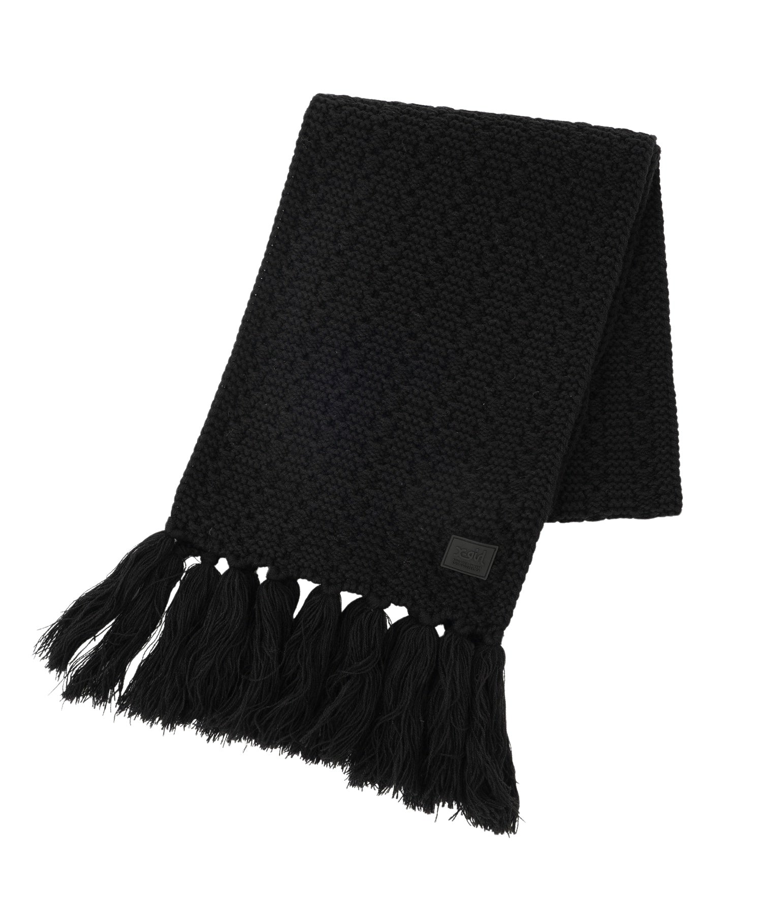 FRINGE KNIT SCARF