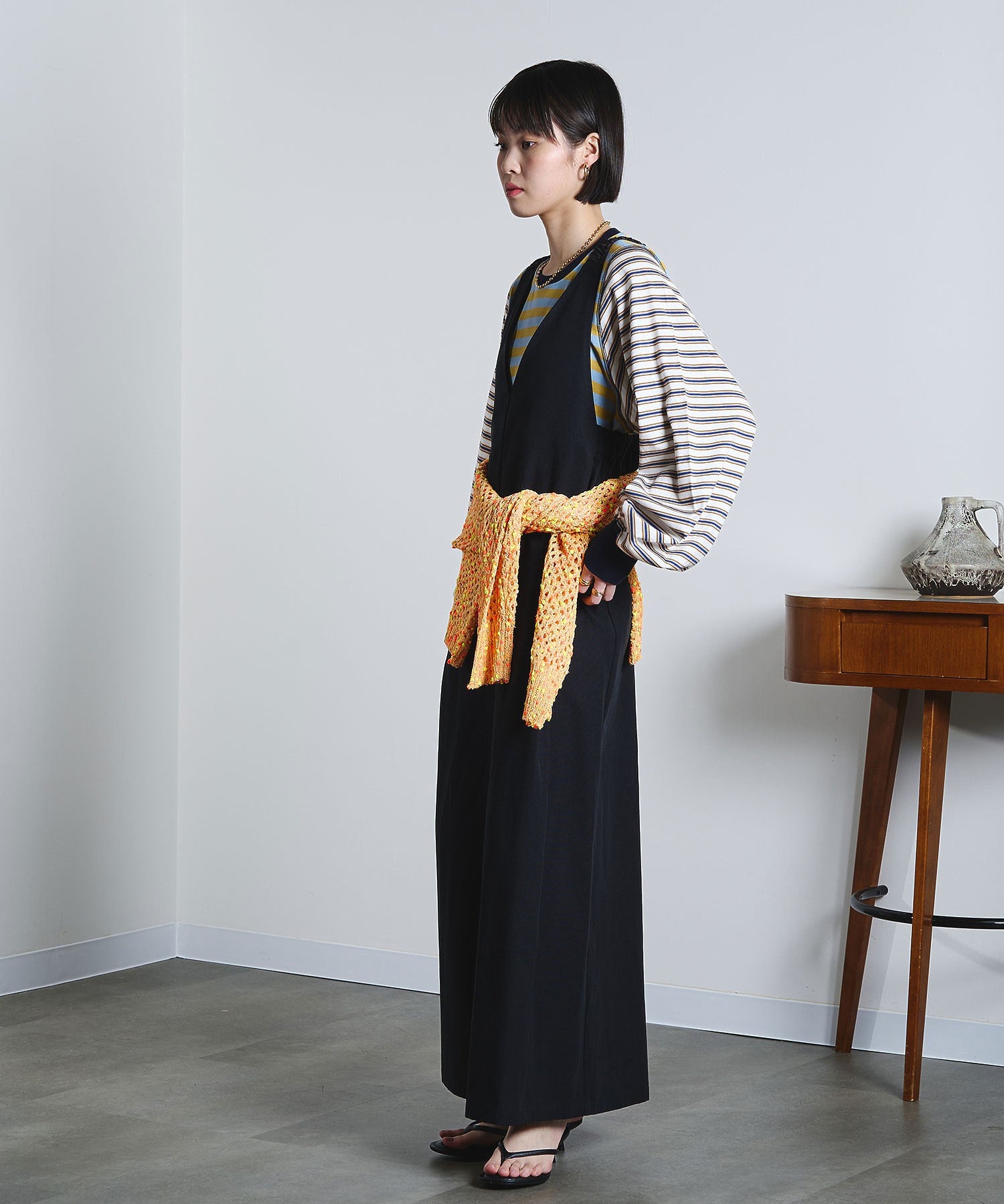 model:168cm 着用サイズ:S