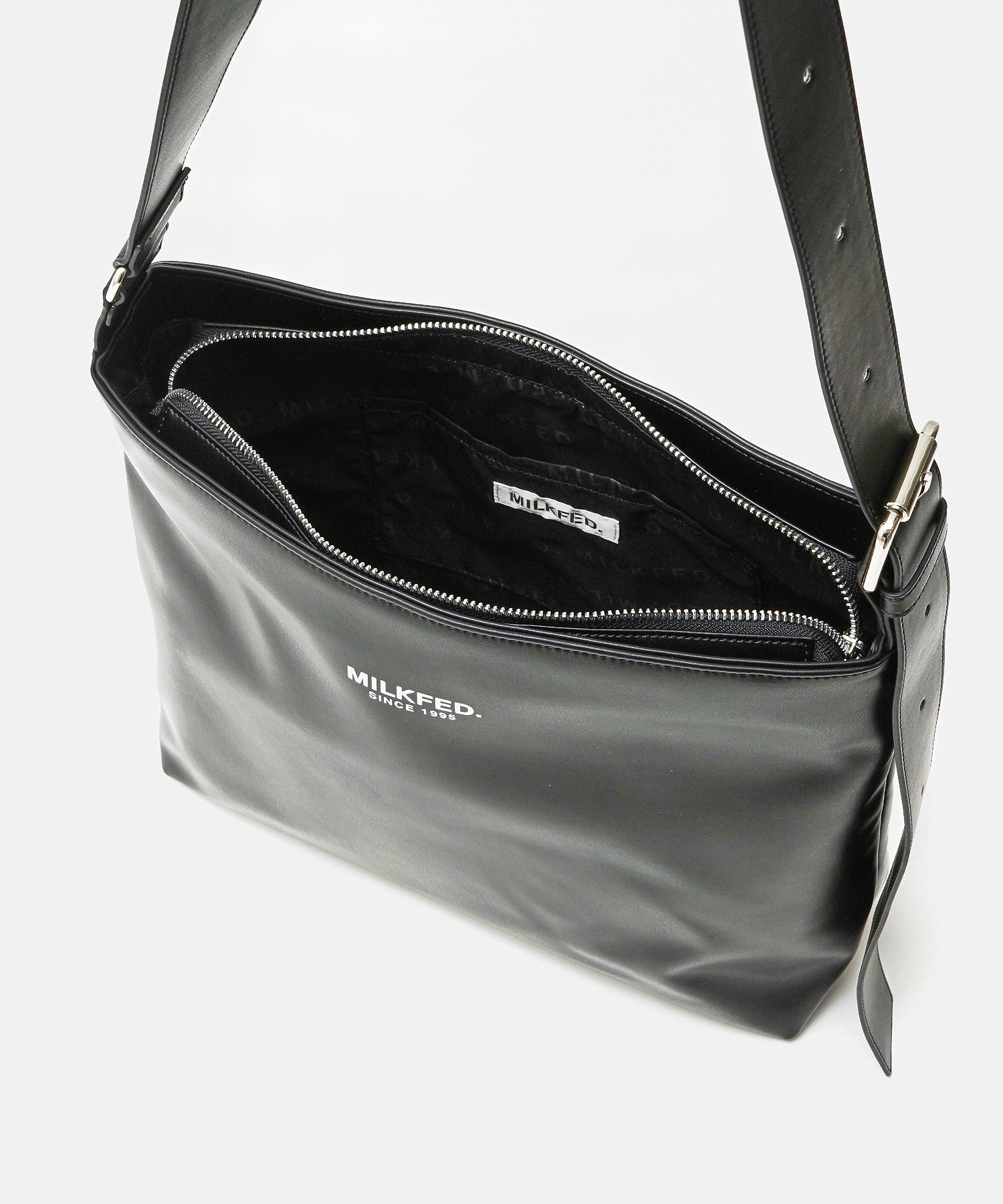 SOLID SHOULDER BAG