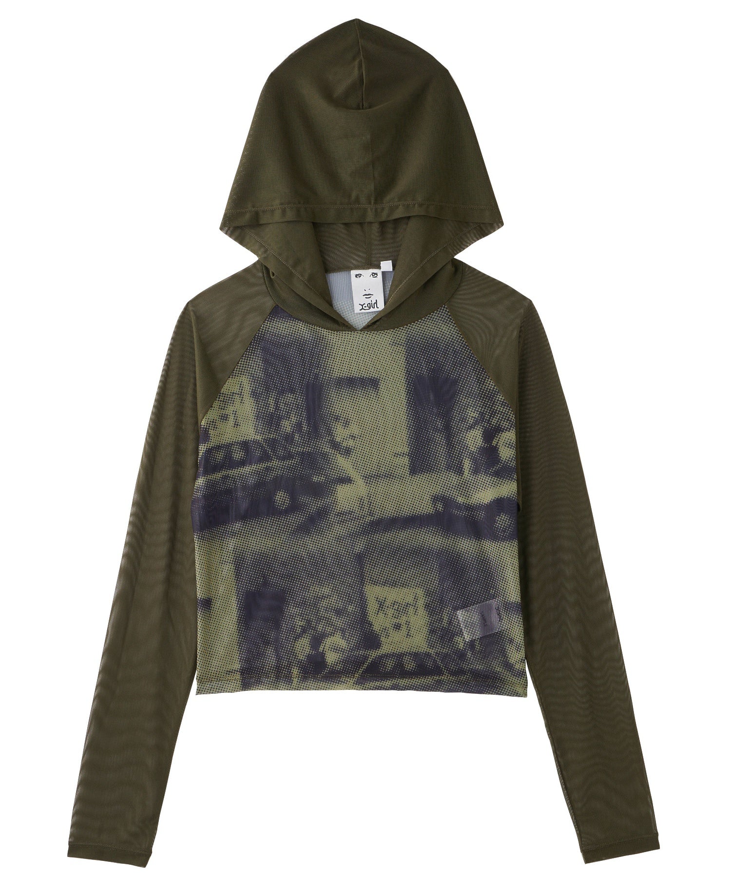 PHOTOGRAPHY COMPACT MESH HOODIE