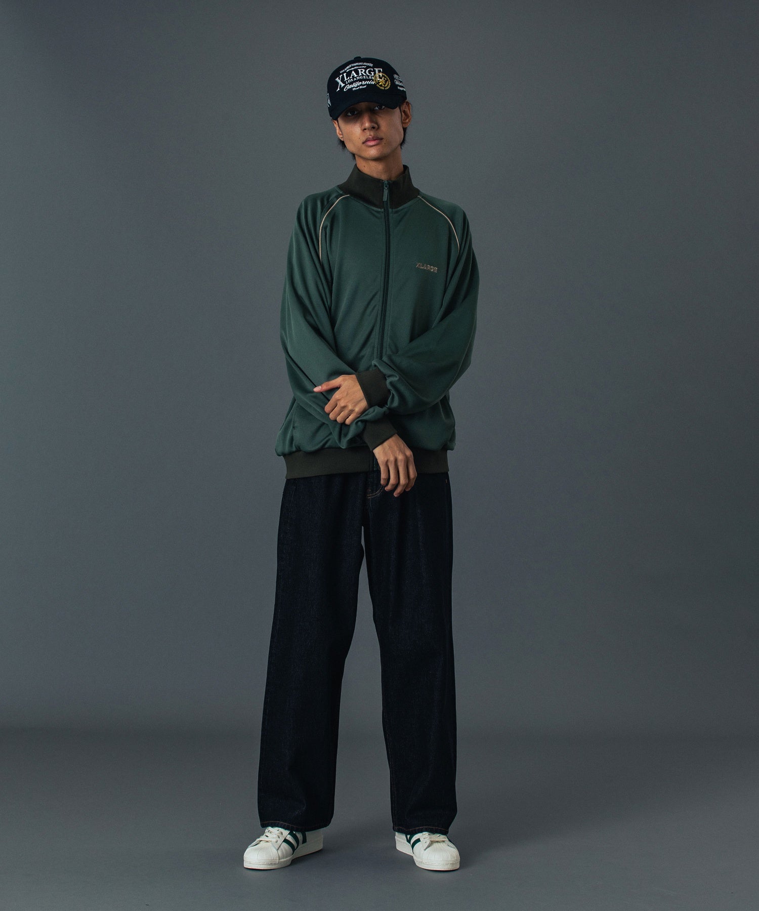 RAGE LOGO DENIM PANTS