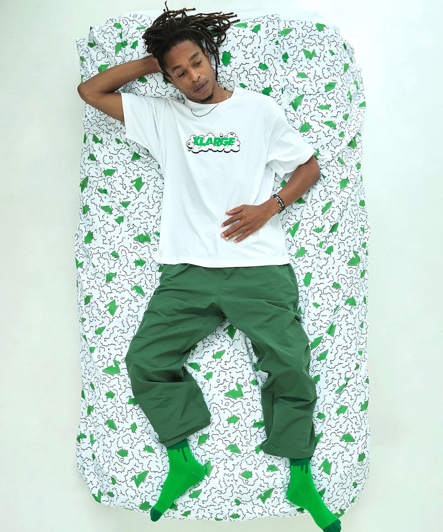 XLARGE×LIXTICK BUBBLE OG S/S TEE