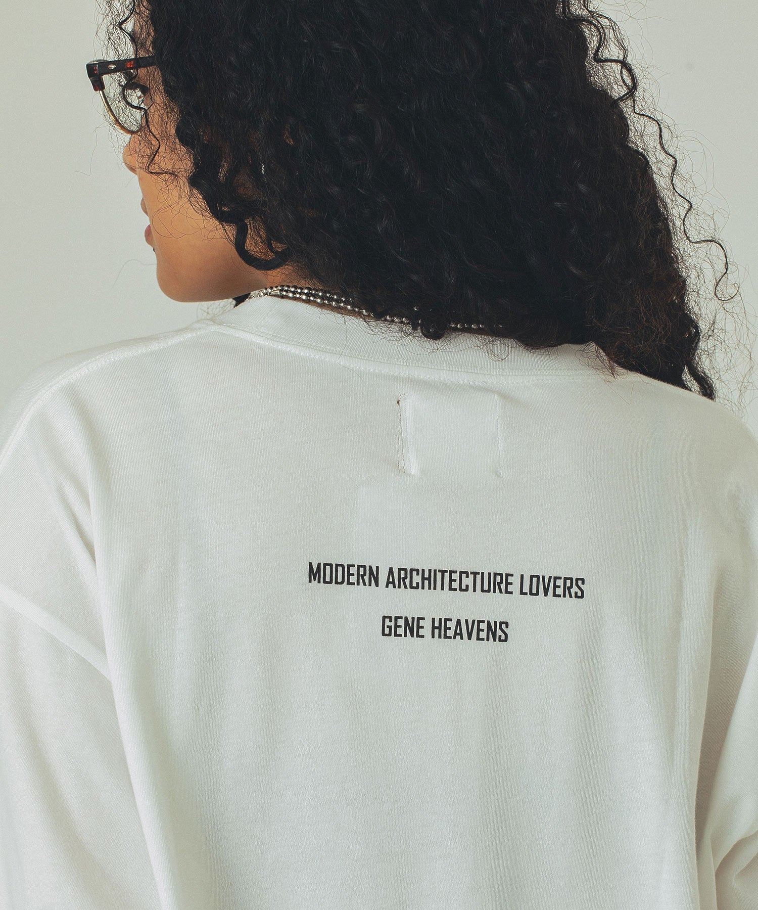 GENE HEAVENS/PHOTO LONG SLEEVE TEE