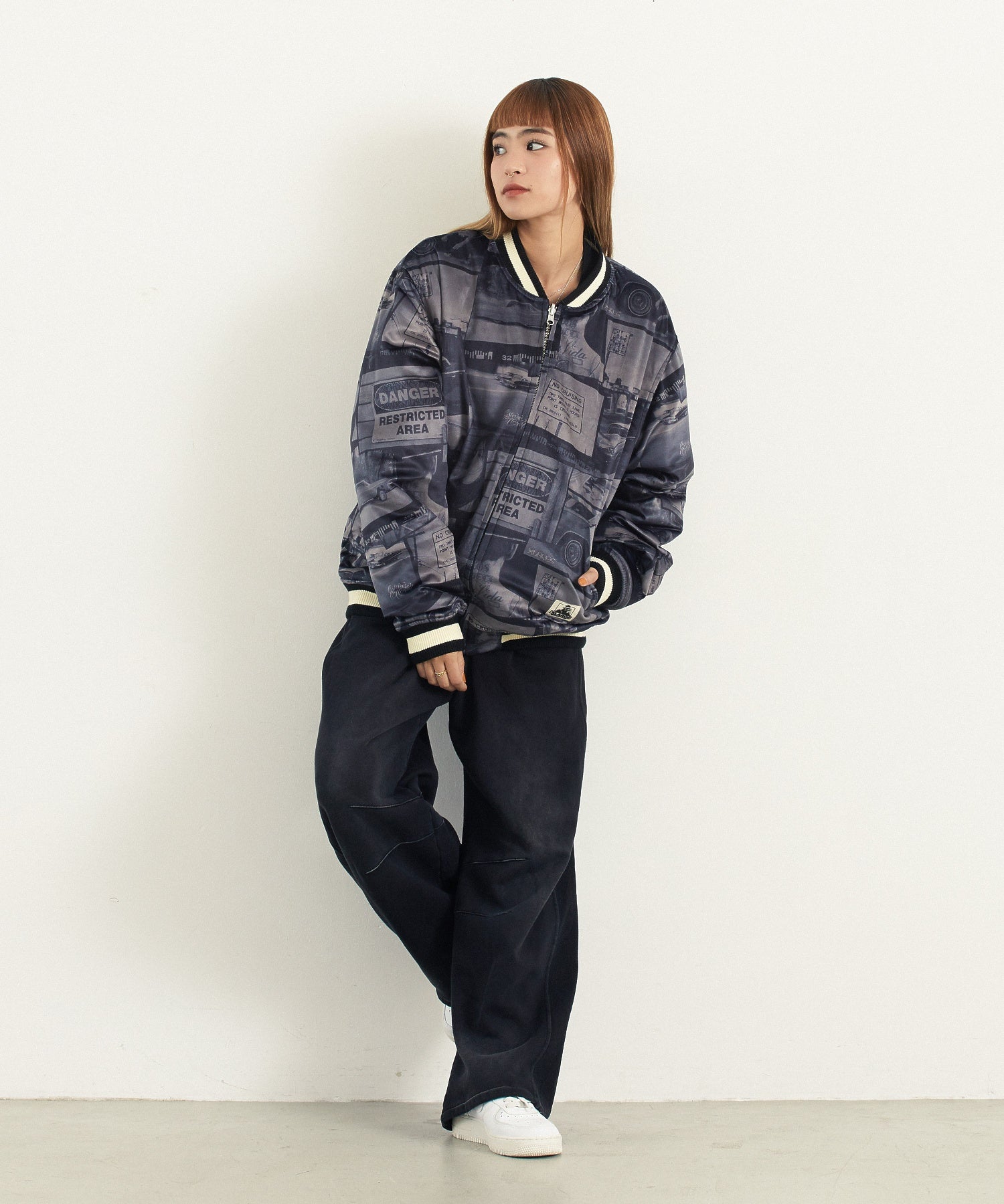 XLARGE×ESTEVAN ORIOL REVERSIBLE SOUVENIR JACKET