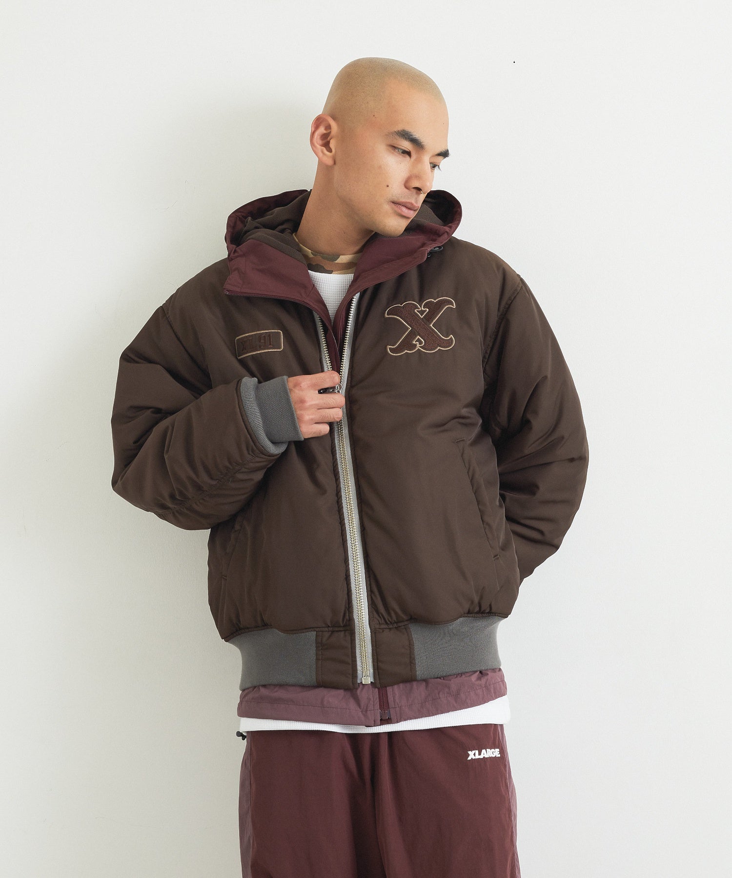 MODEL身長：172cm / 着用サイズ：Lサイズ