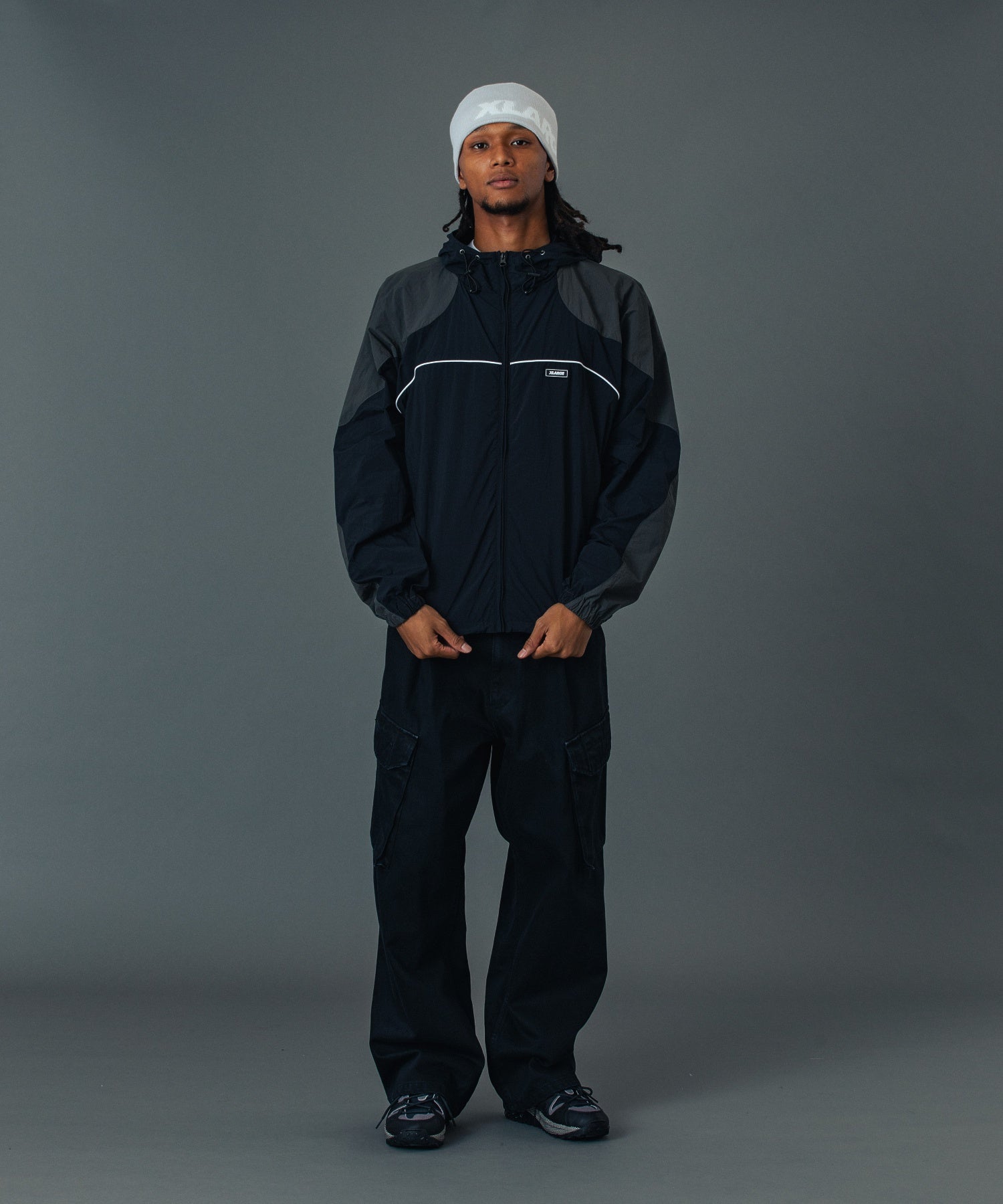 WIDE TUCK CARGO PANTS