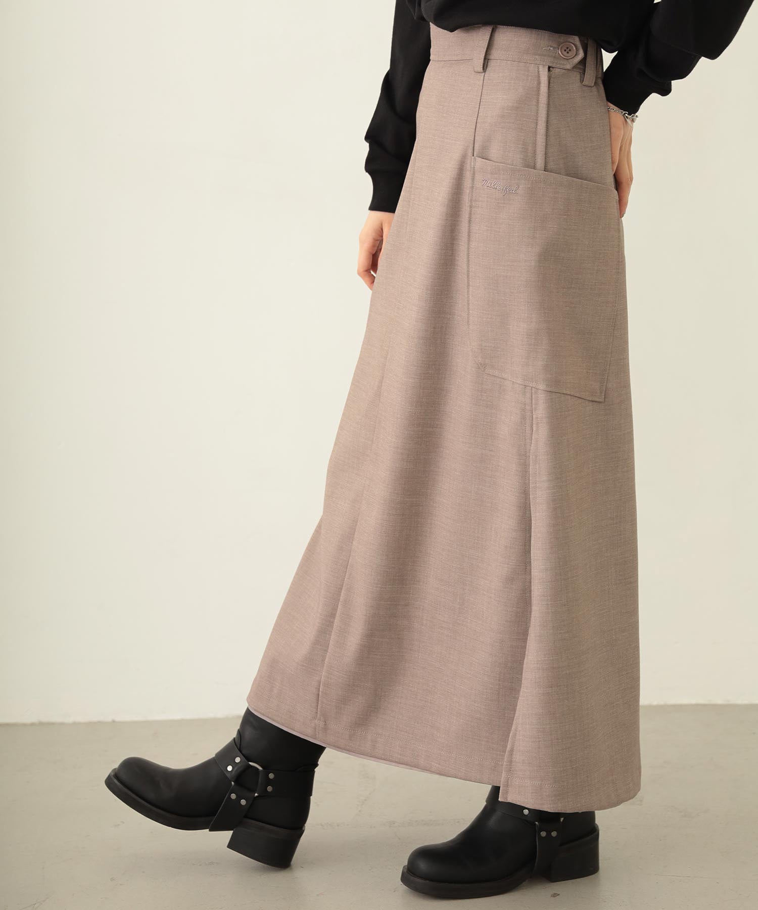 FLARED CARGO SKIRT