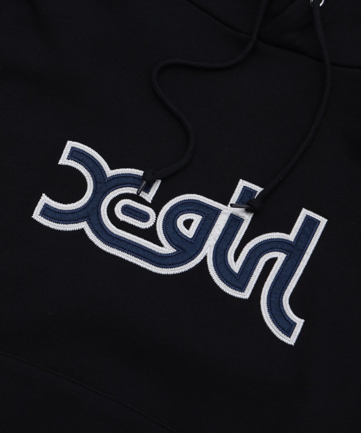 MILLS LOGO LAYERED PATCH SWEAT HOODIE