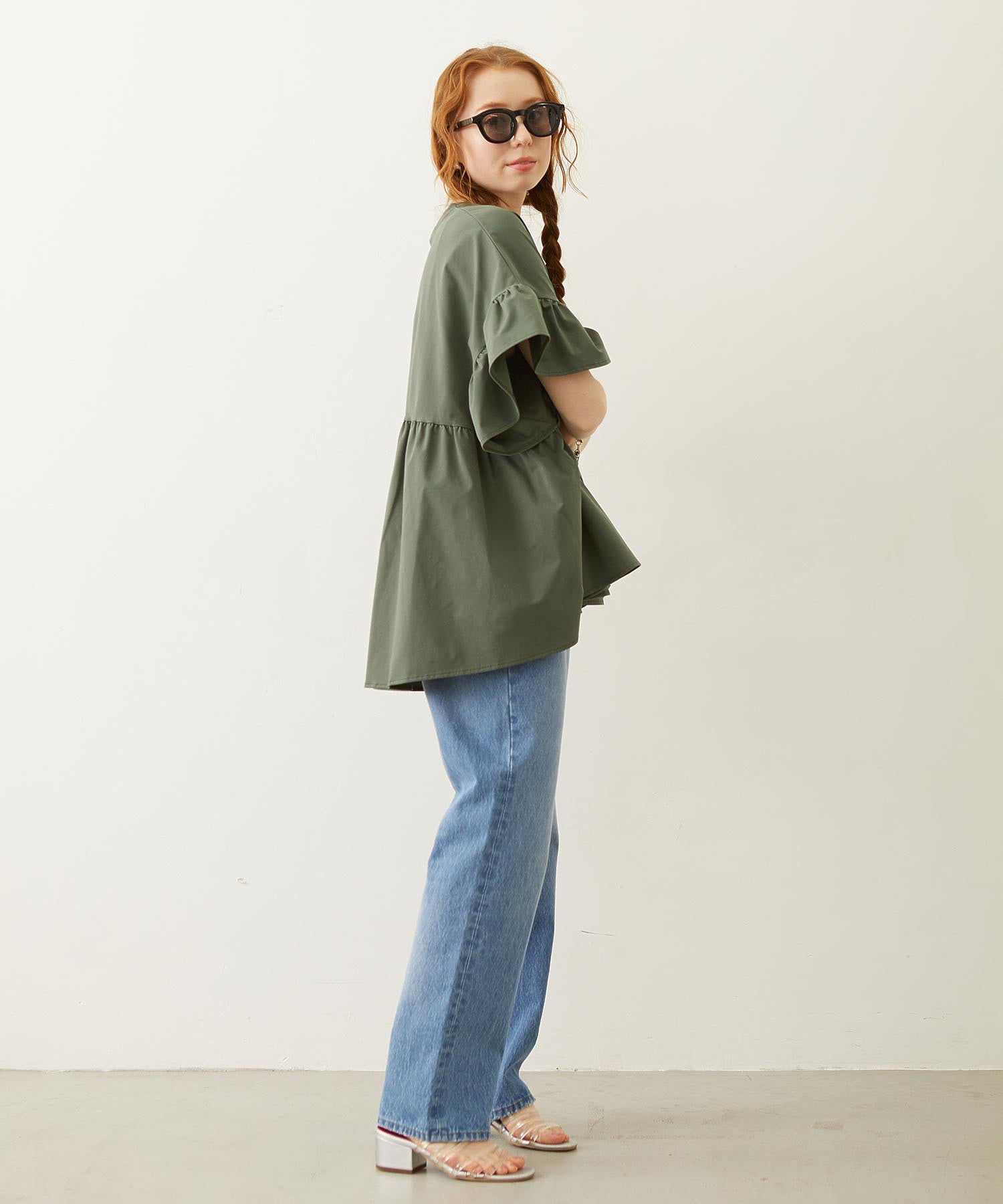 ICING LOGO RUFFLE TUNIC