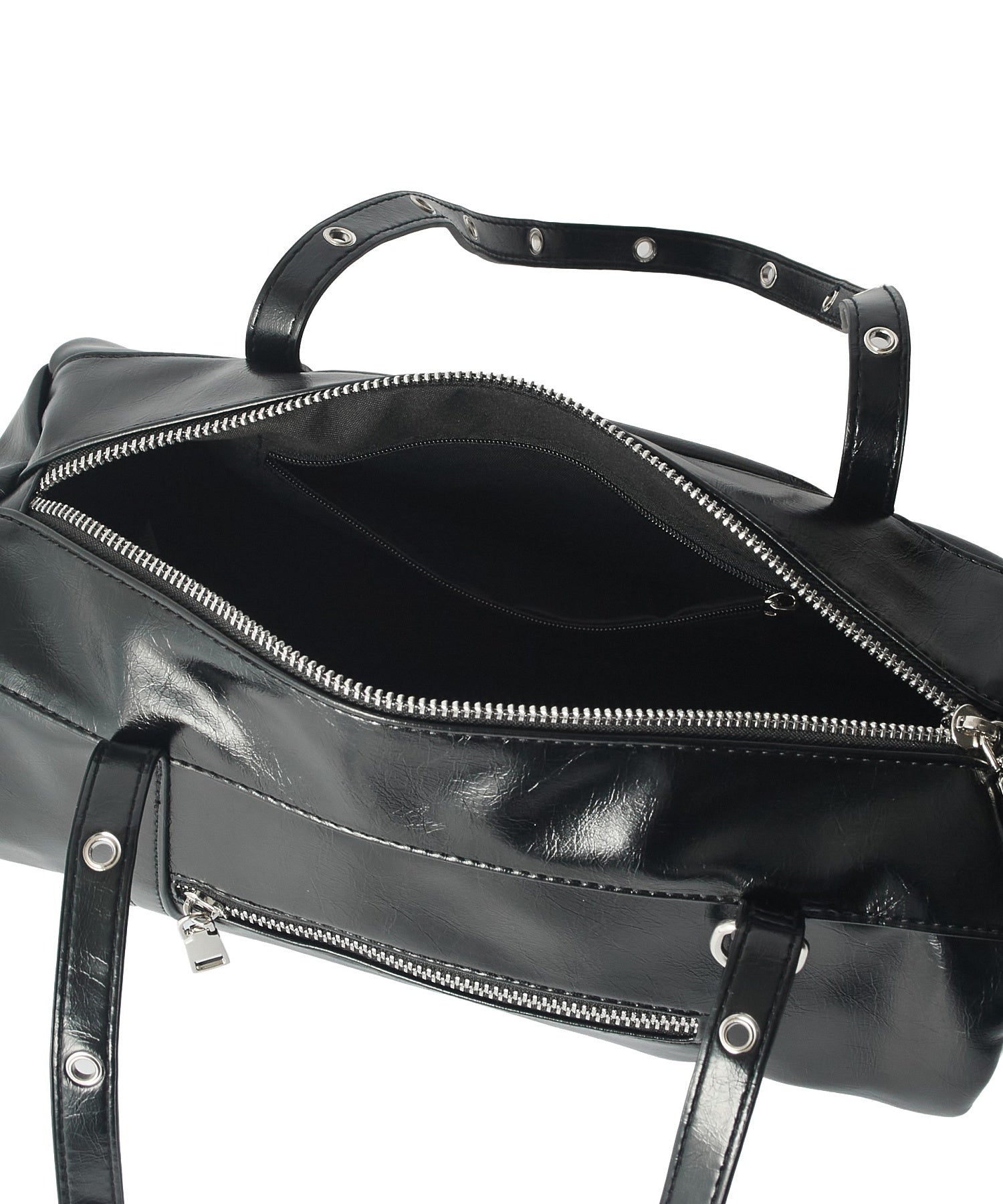 ハトメベルトボストンバッグ