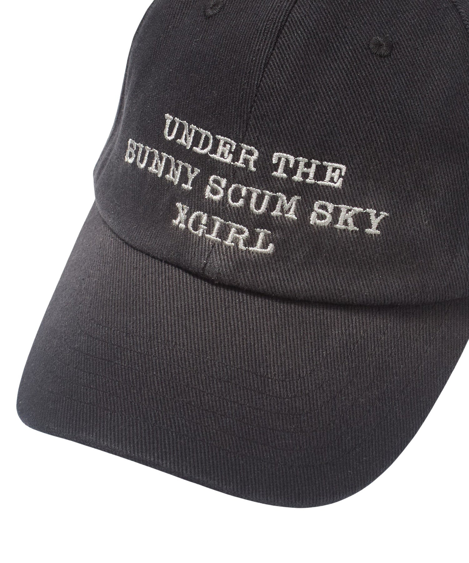 FADED FACE LABEL 6PANEL CAP