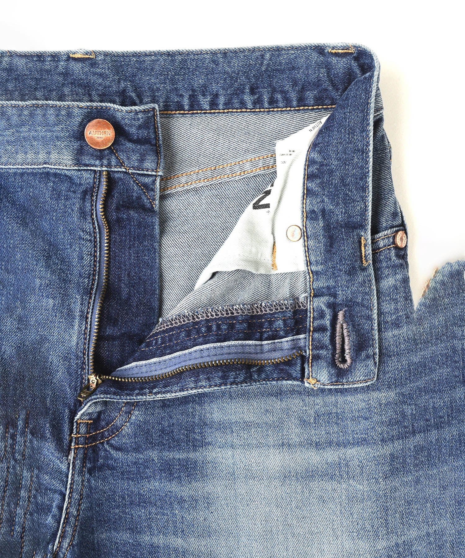 AUTHEN/CIRCULAR DENIM FLARE LEG REBUILD