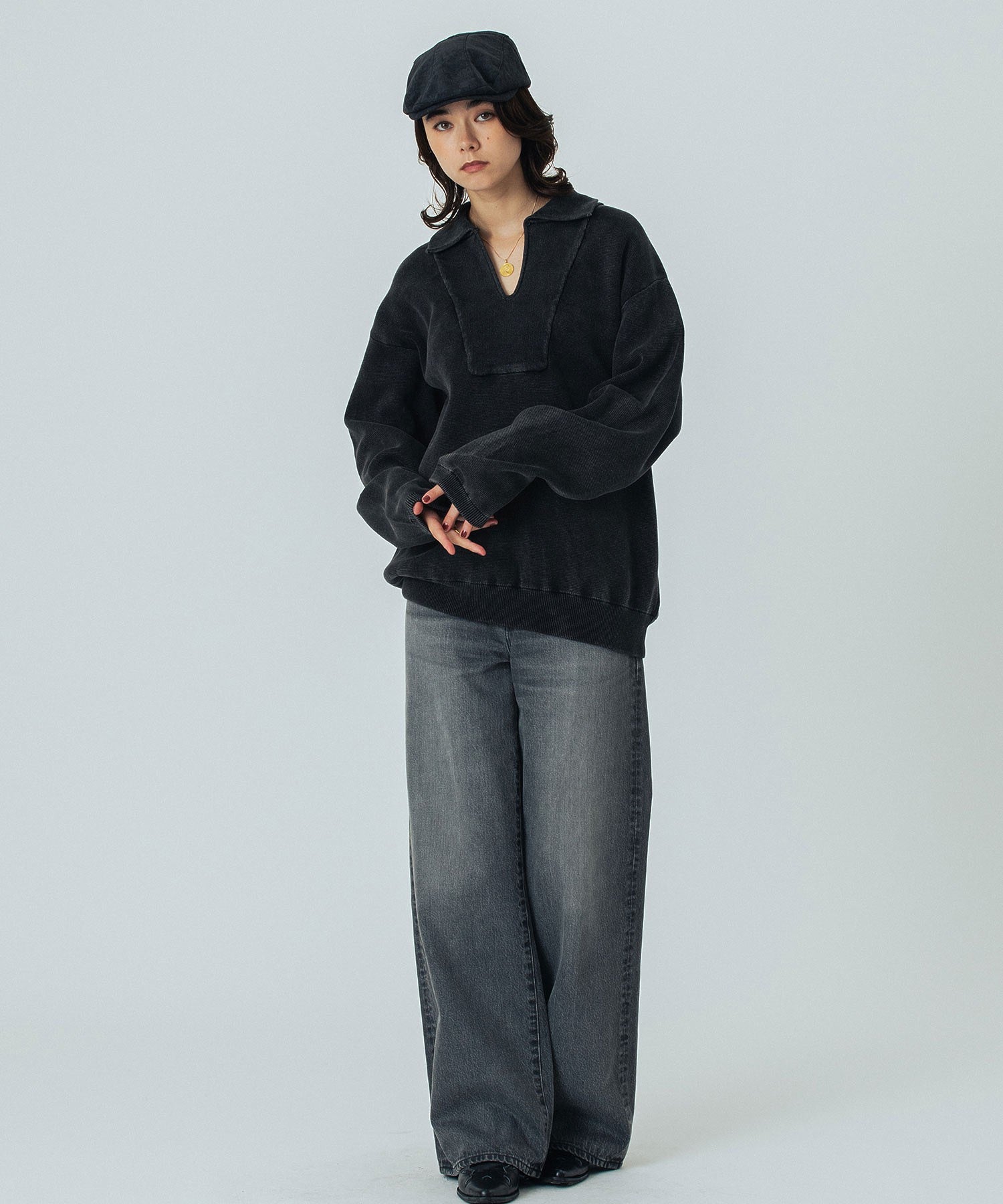 model:172cm 着用サイズ:ONE SIZE