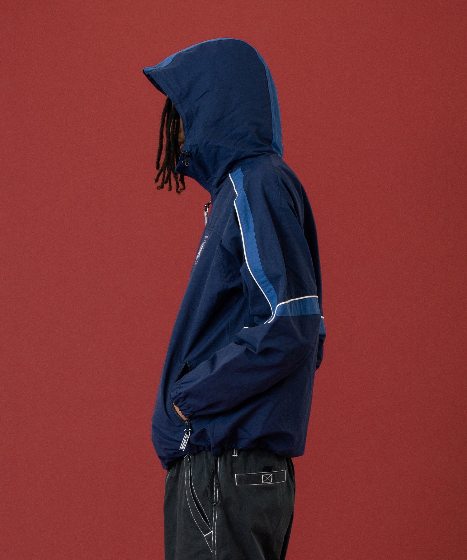 HOODED TRACK JACKET