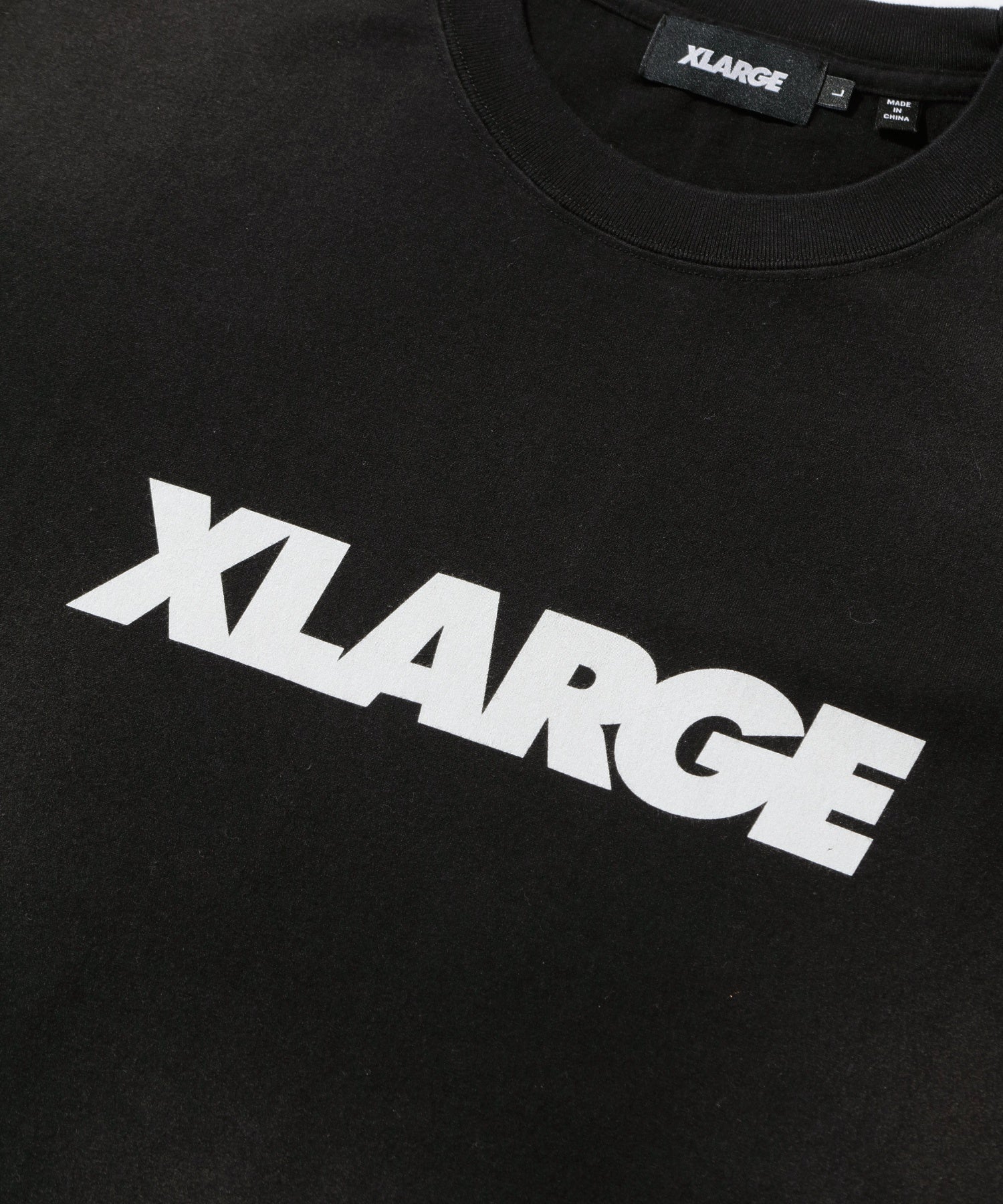 DISCHARGE PRINTED STANDARD LOGO S/S TEE