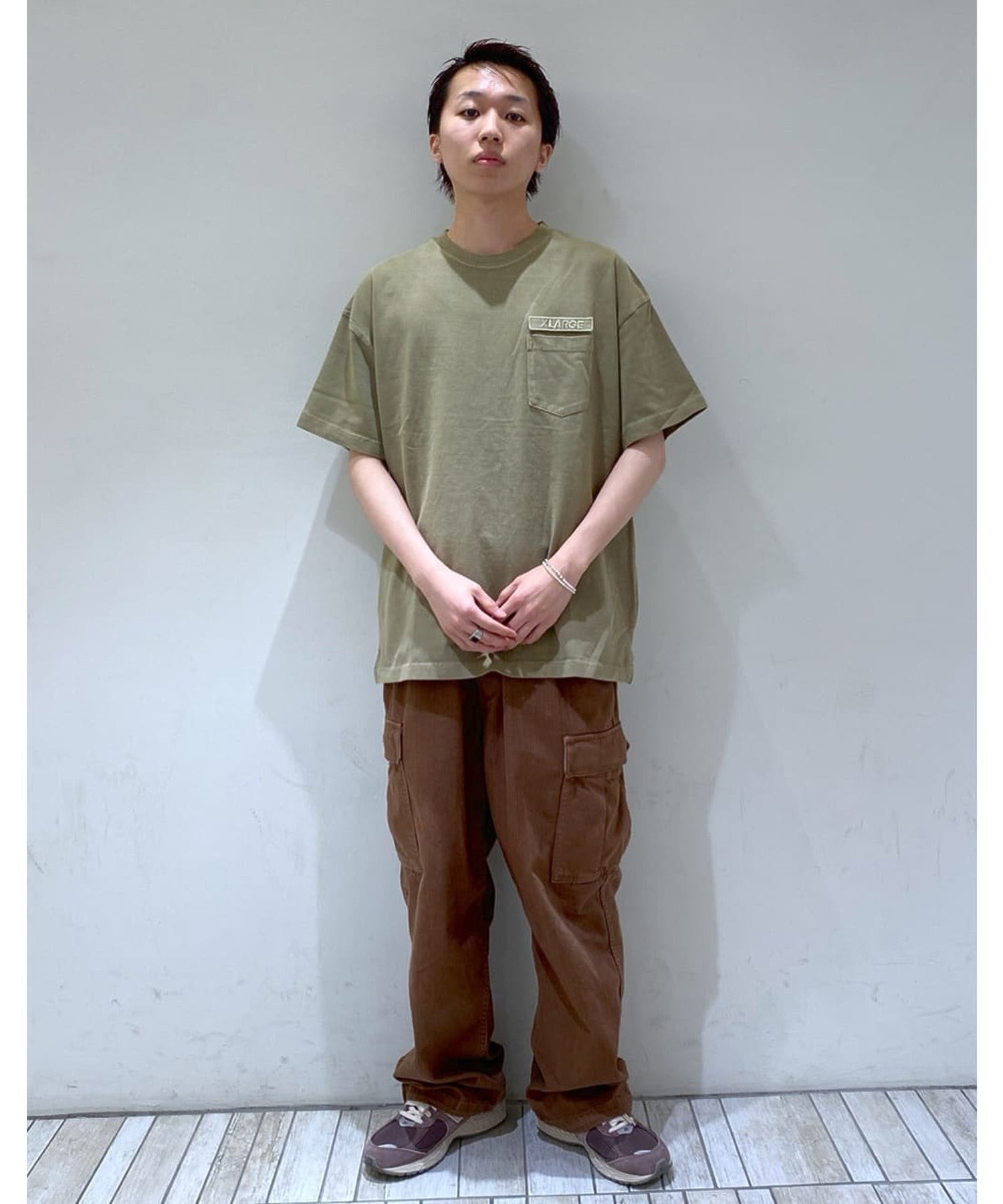 STAFF 身長:171cm /着用サイズ：Lサイズ
