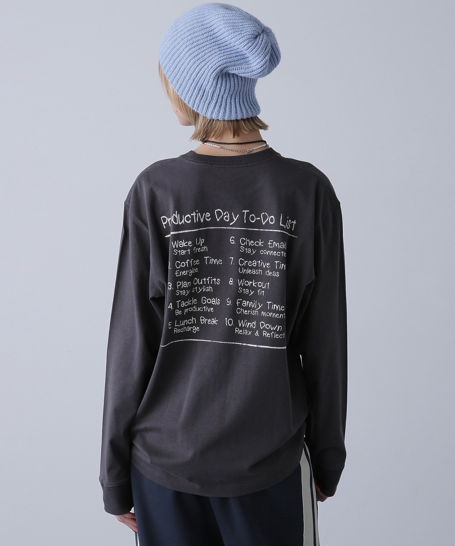 【WEB・一部店舗限定】プリントロングTシャツ
