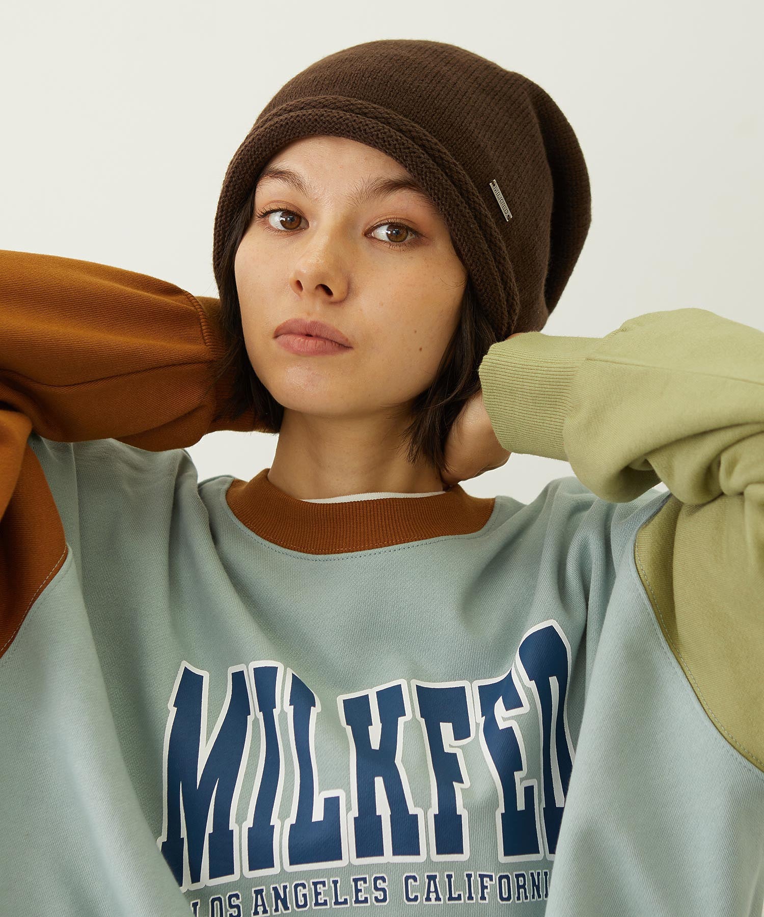 LOOSE KNIT CAP