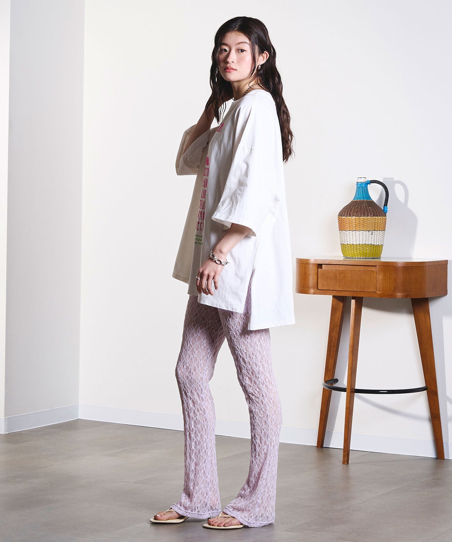 model:171cm 着用サイズ:ONE SIZE