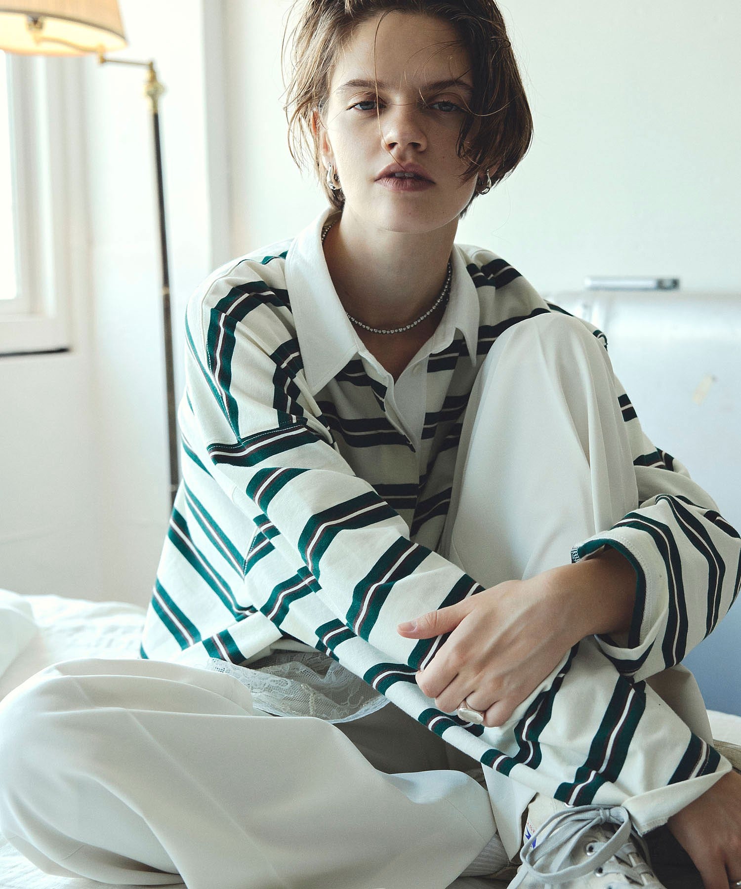 STRIPED RUGBY SHIRT