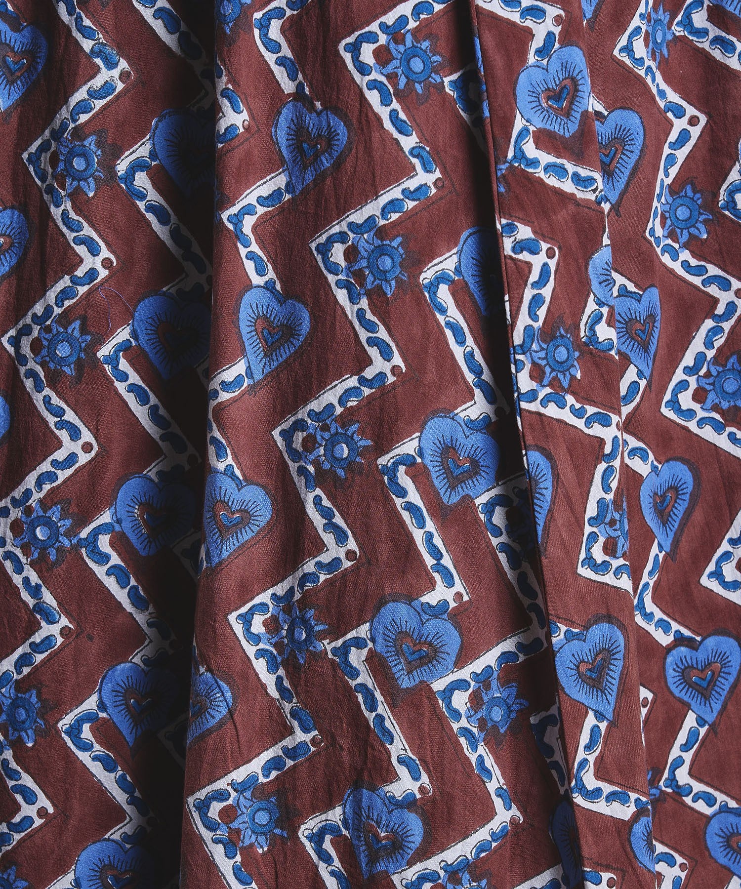 HEART PRINT SKIRT