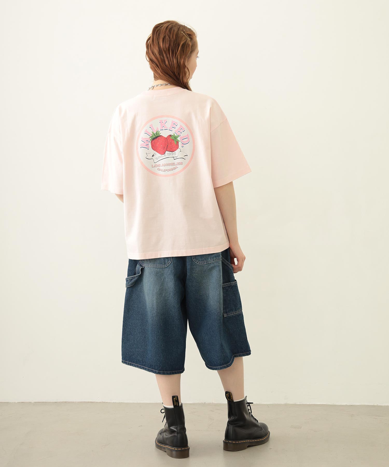 CIRCLE STRAWBERRY LOGO S/S TEE