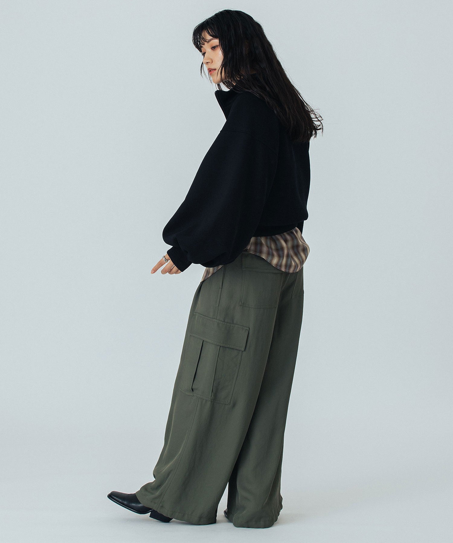 model:167cm 着用サイズ:ONE SIZE