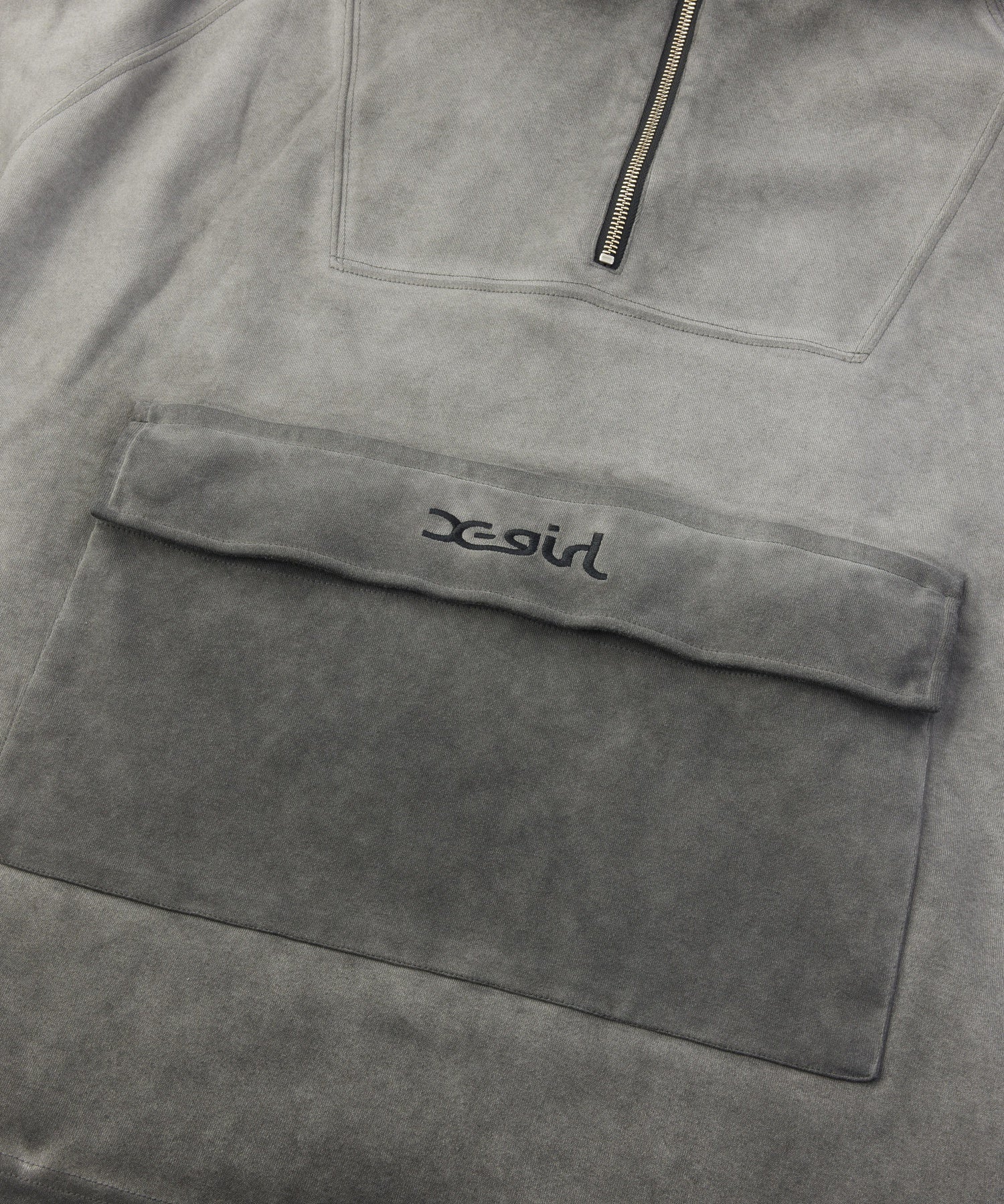 FADED ANORAK SWEATSHIRT