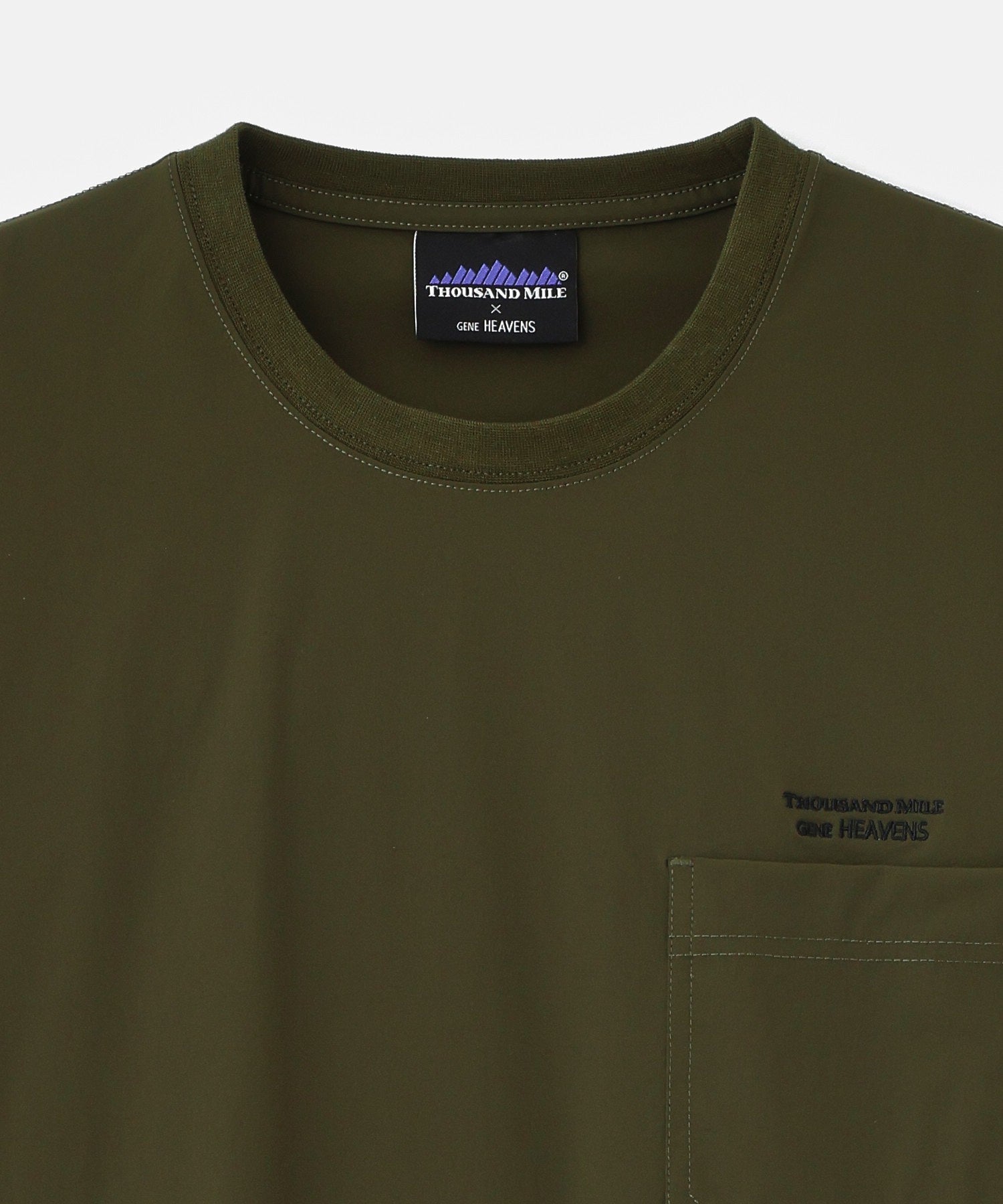 THOUSAND MILE×GENE HEAVENS/SHORT SLEEVE  POCKET TOP & CARGO TAPERED PANTS SET UP