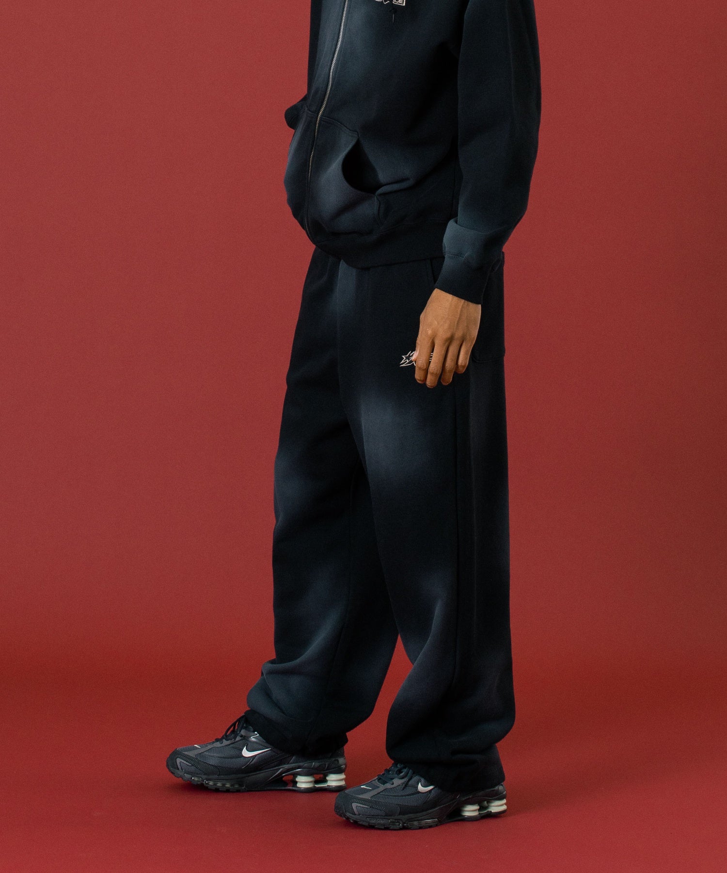 SPRAY DYED SWEAT PANTS