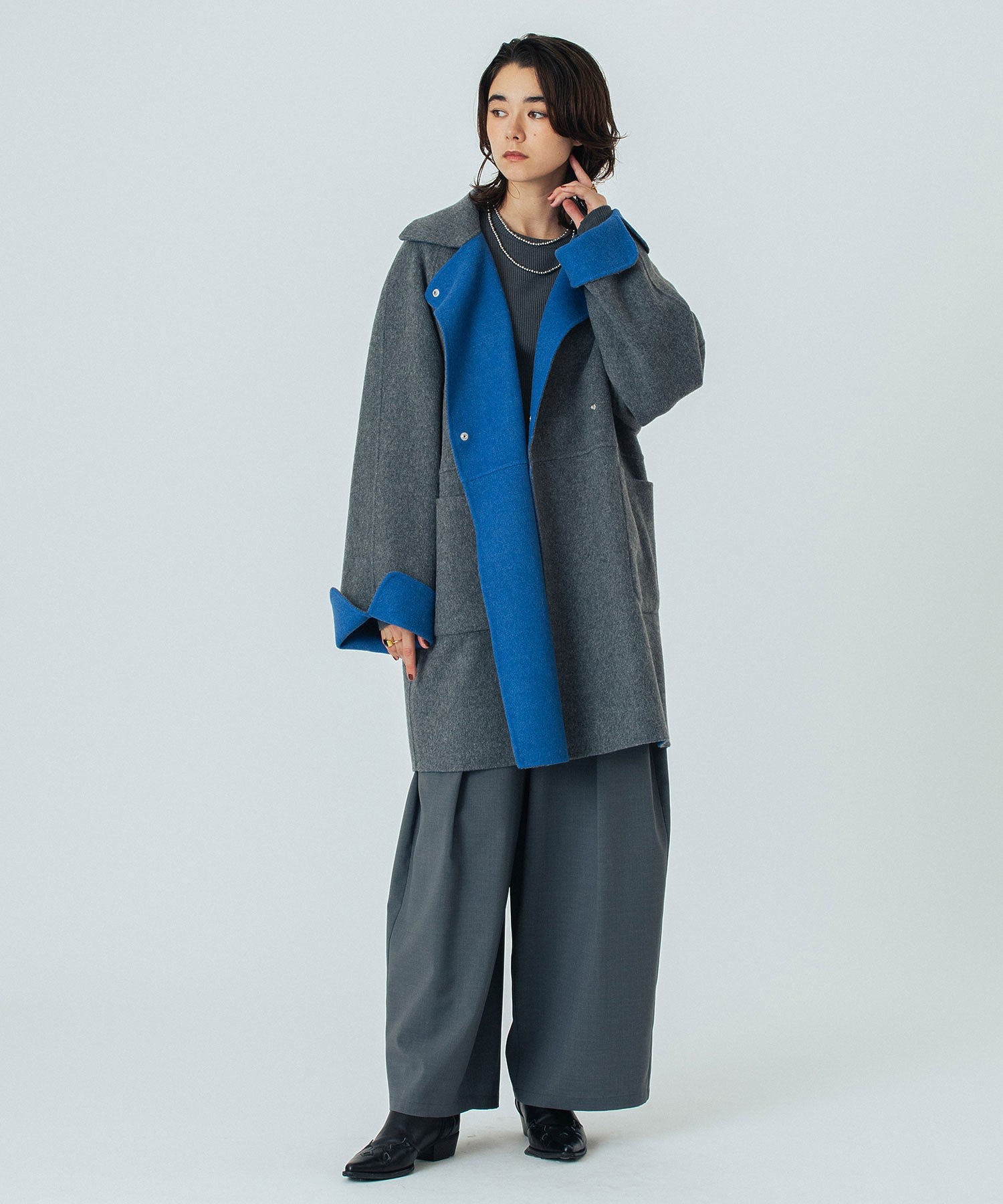 model:172cm 着用サイズ:ONE SIZE