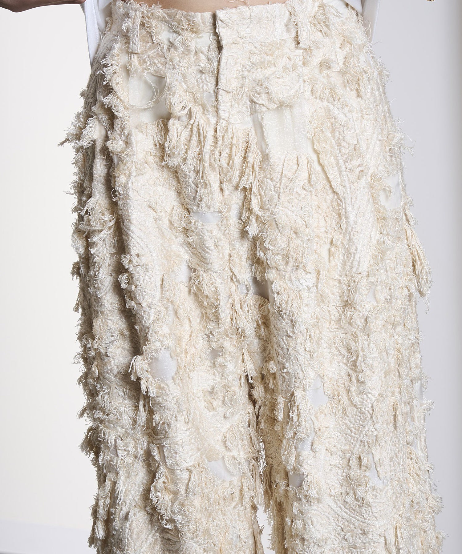 CREOLME/FRINGE JACQUARD PANTS